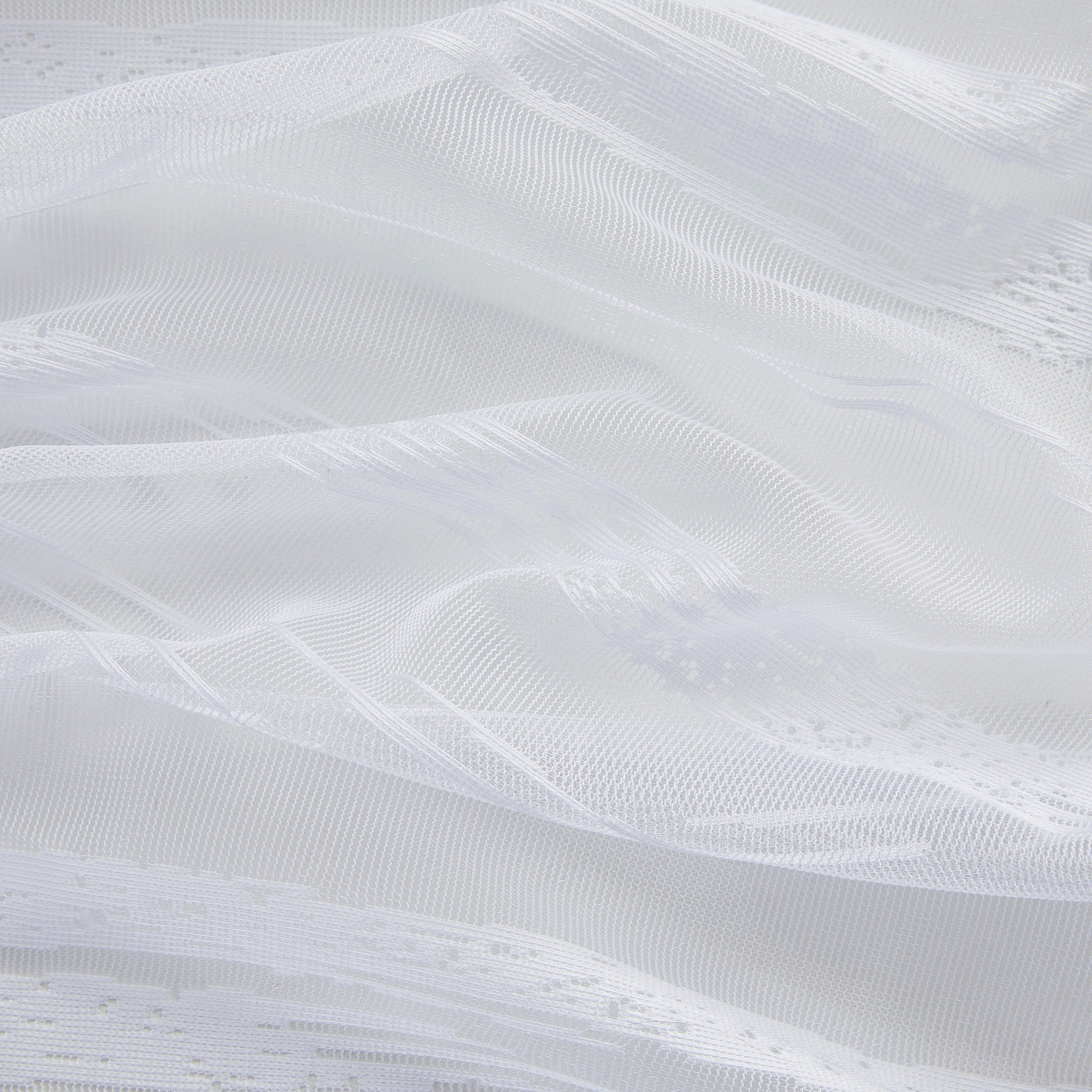 Broadway Stripe Sheer Grommet Curtain Panels