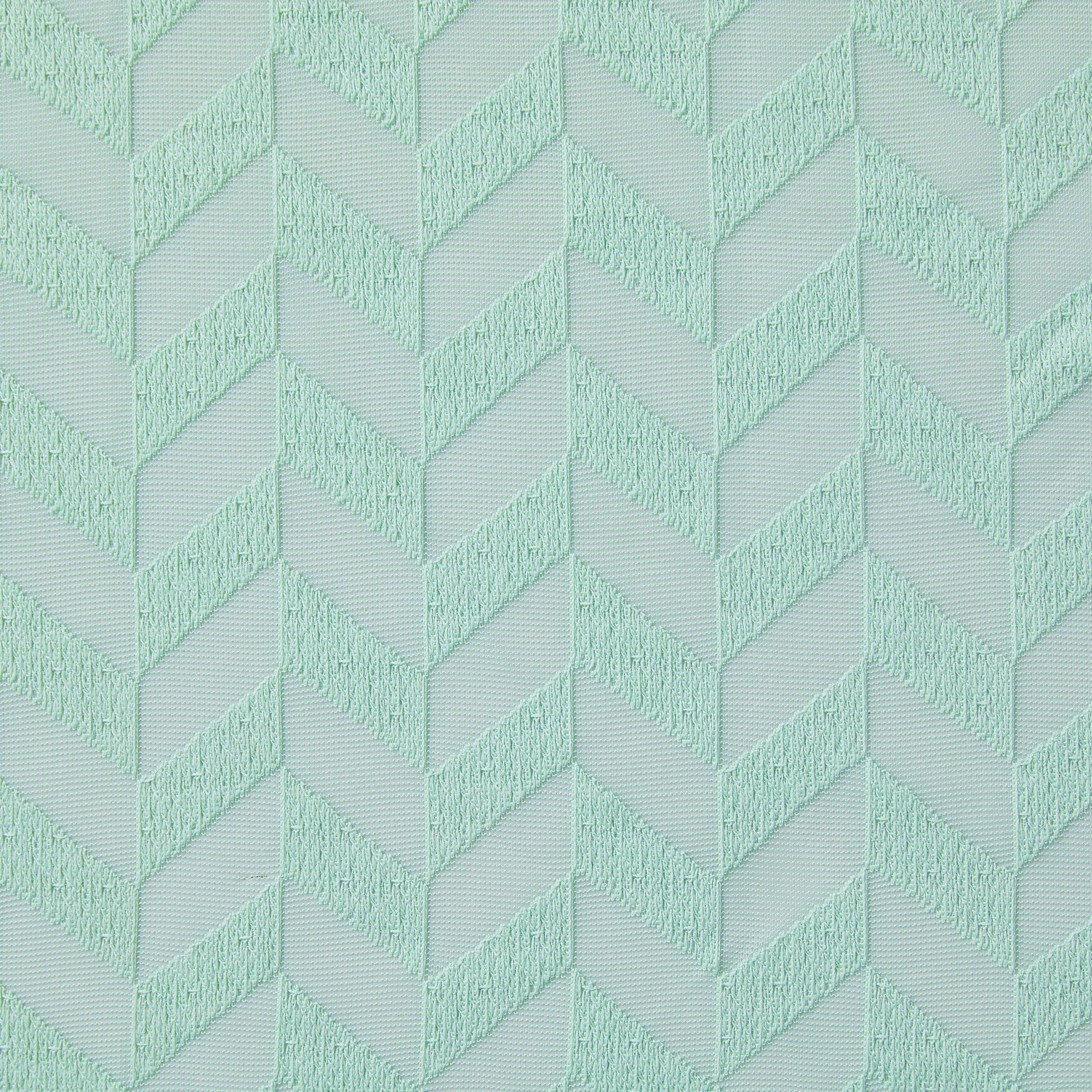 Herringbone Lace Sheer Rod Pocket Cafe Tiers