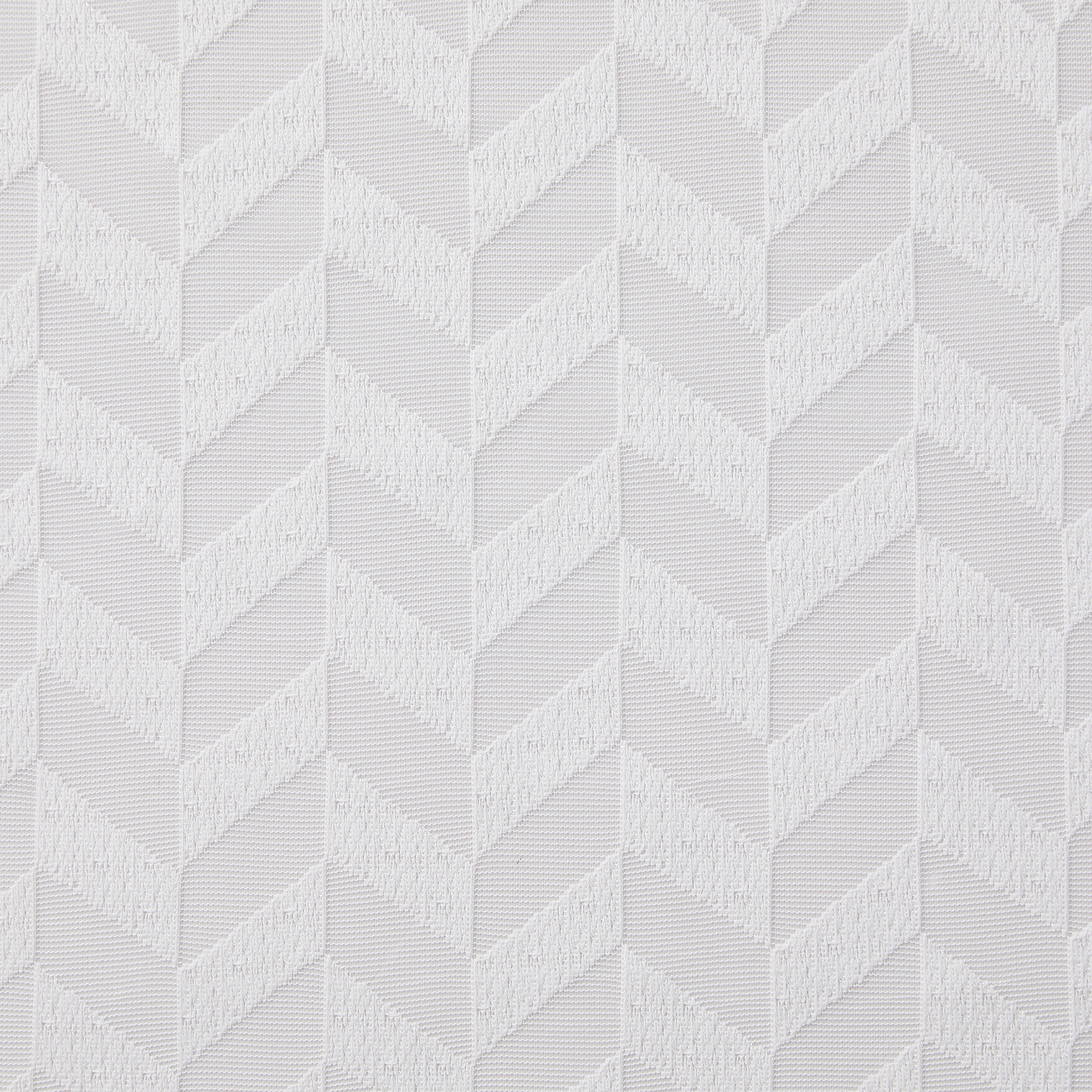 Herringbone Lace Sheer Rod Pocket Cafe Tiers