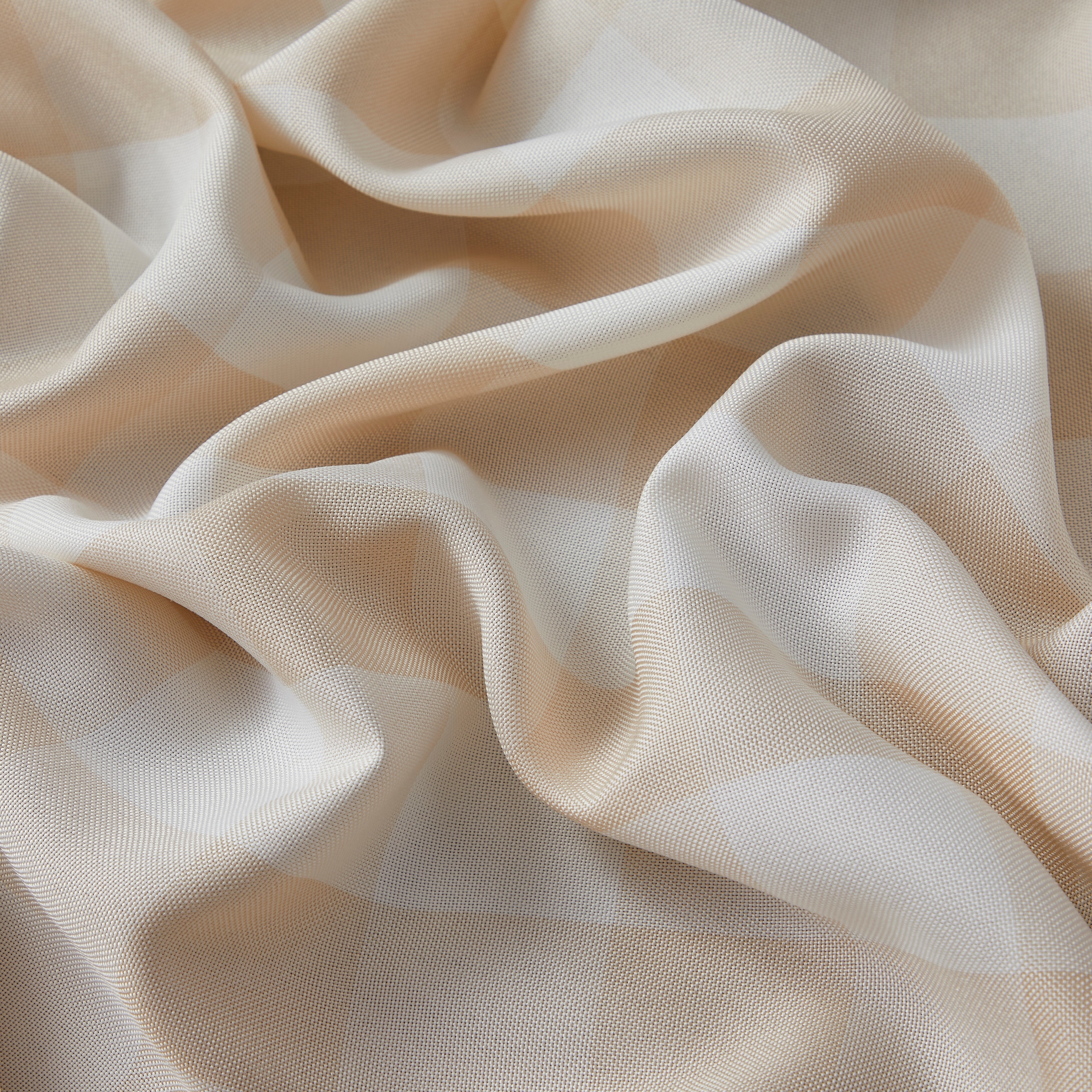 Hilltop Buffalo Check Textured Grommet Curtain Panels