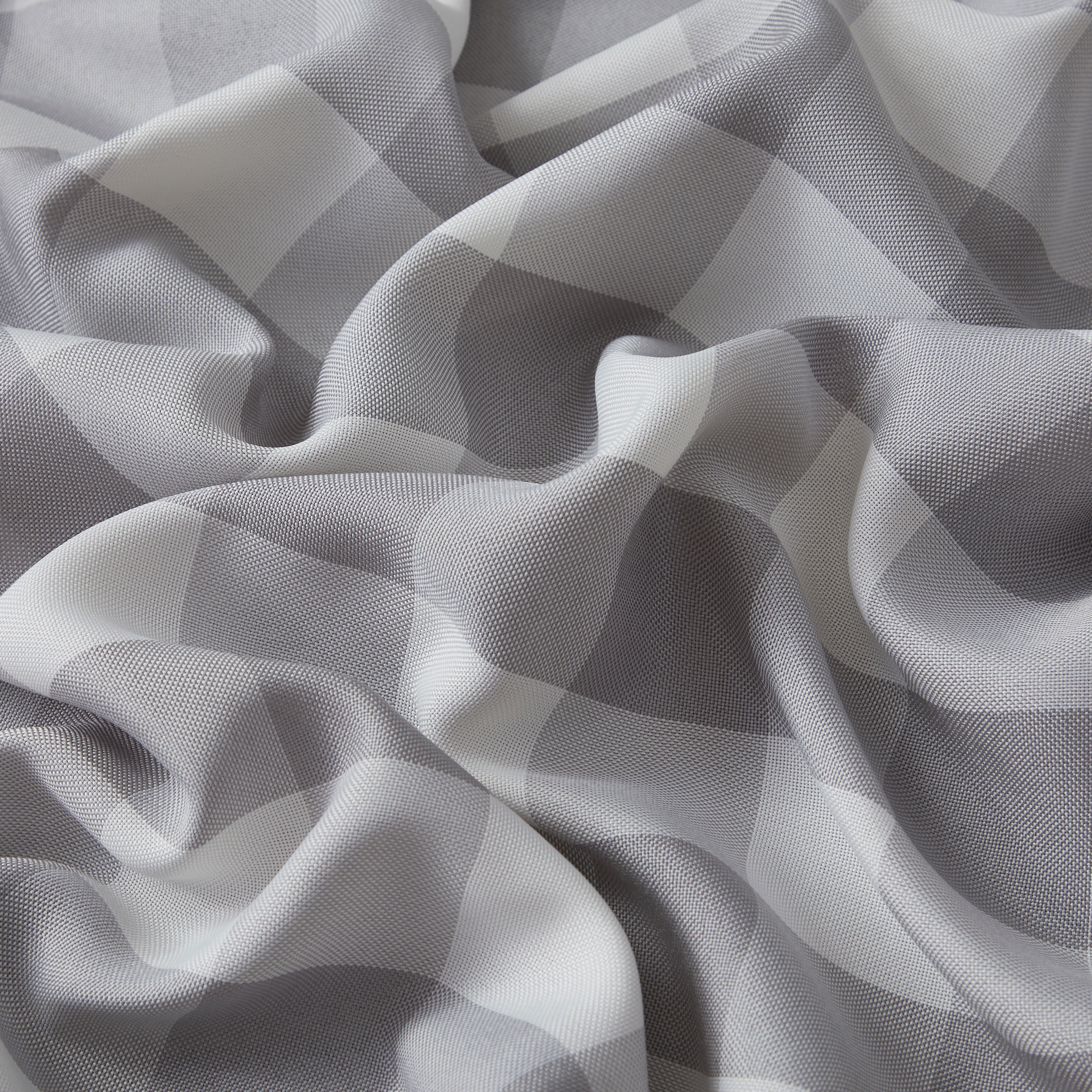 Hilltop Buffalo Check Textured Grommet Curtain Panels