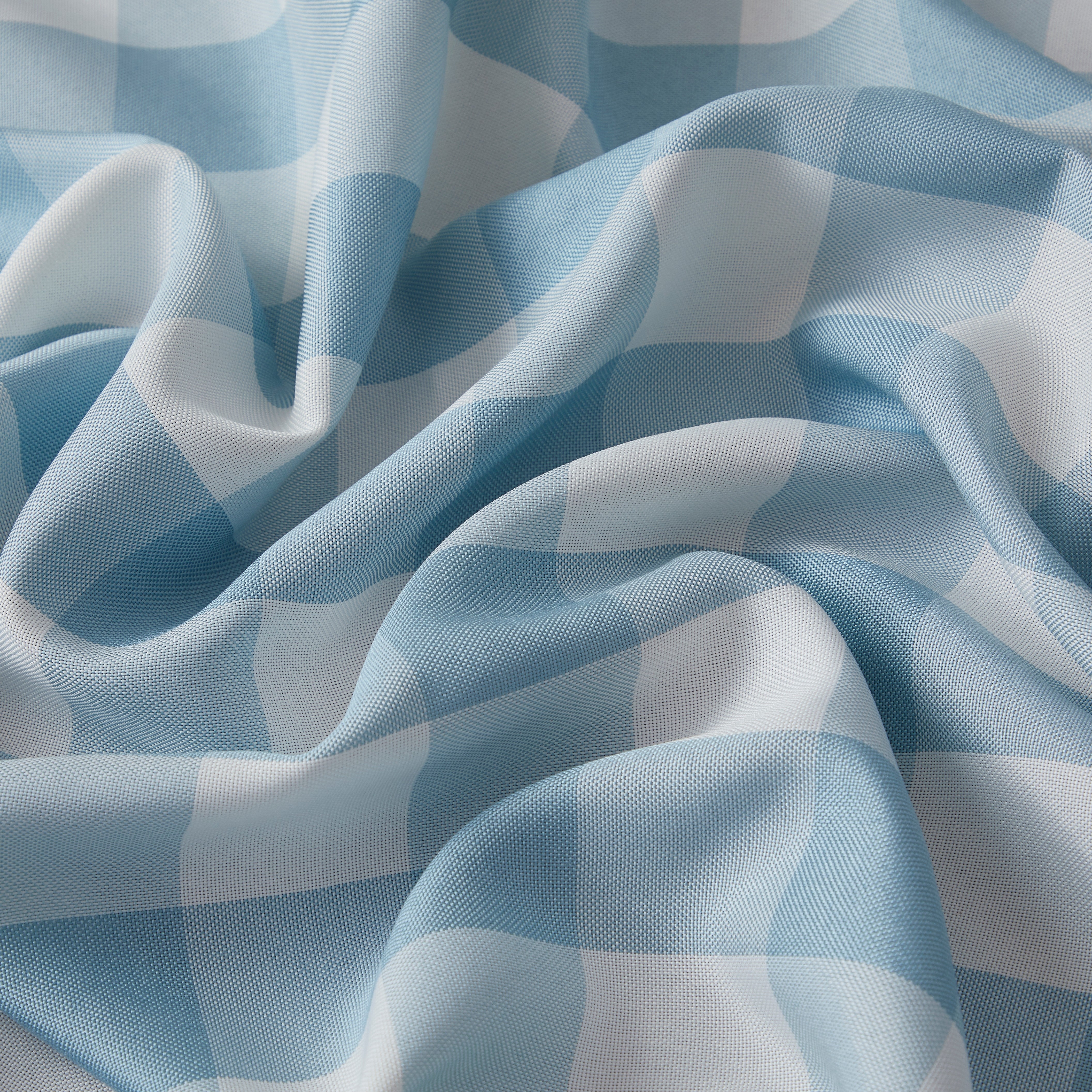 Hilltop Buffalo Check Textured Grommet Curtain Panels