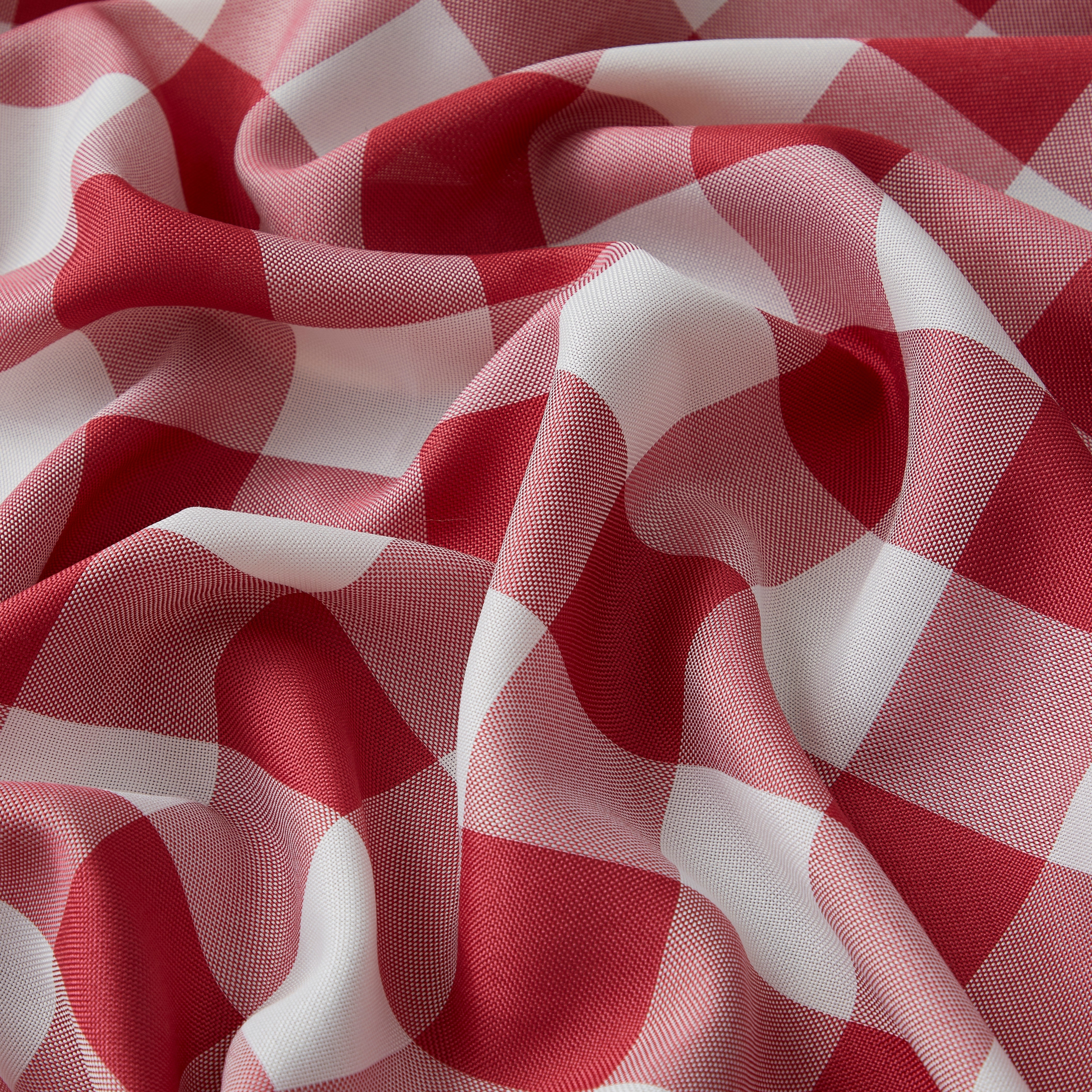 Hilltop Buffalo Check Textured Grommet Curtain Panels