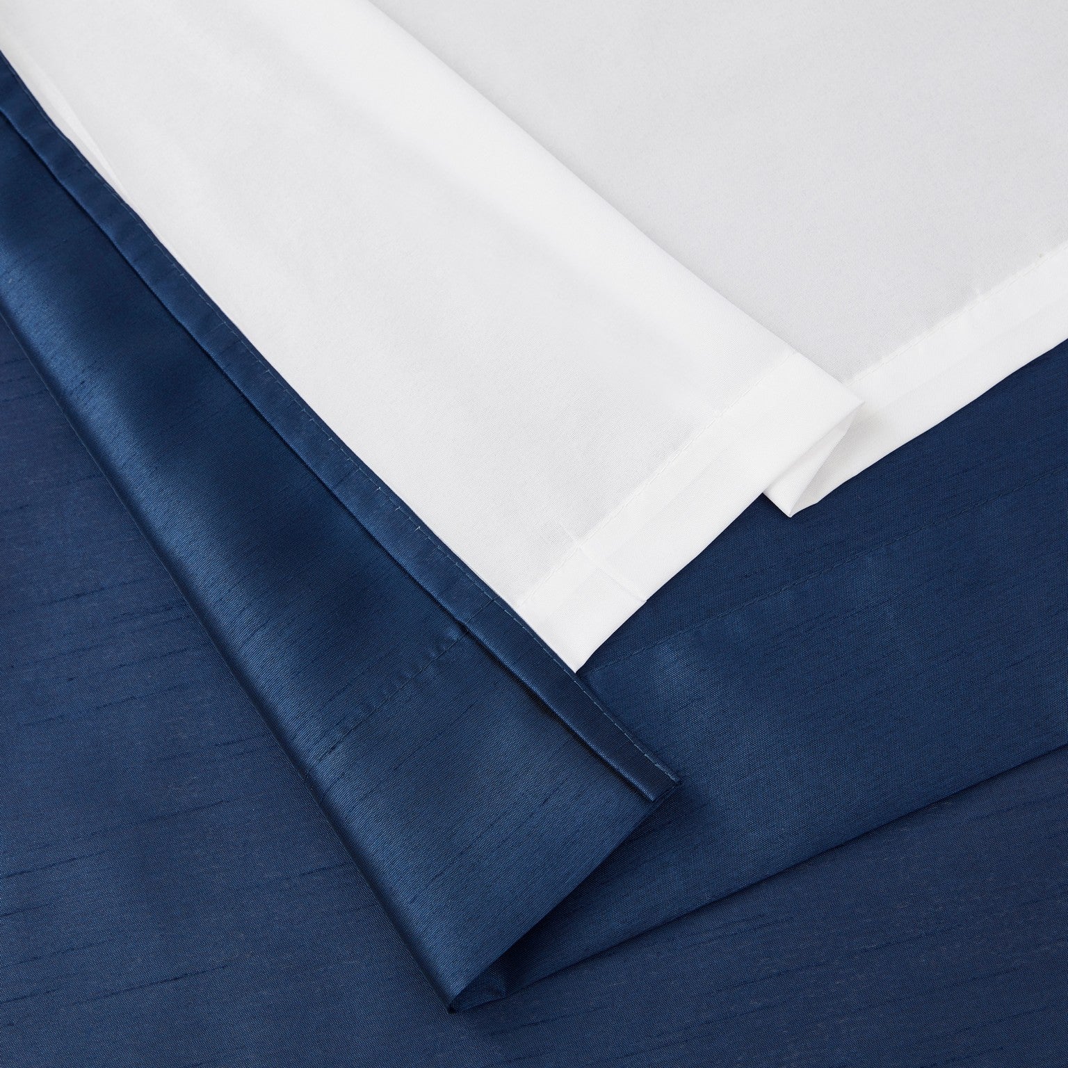 Jefferson Faux Silk Grommet Curtain Panels