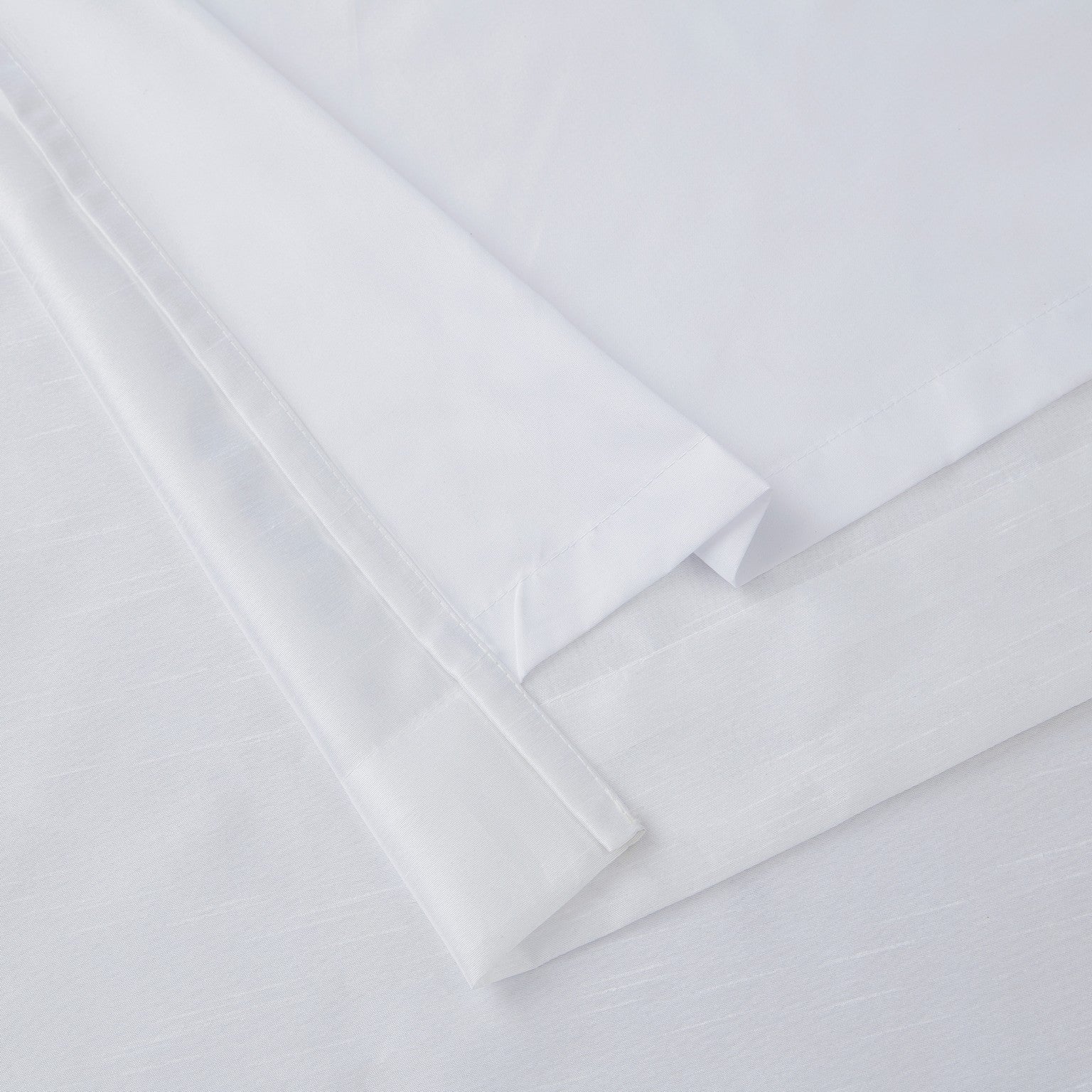 Jefferson Faux Silk Grommet Curtain Panels