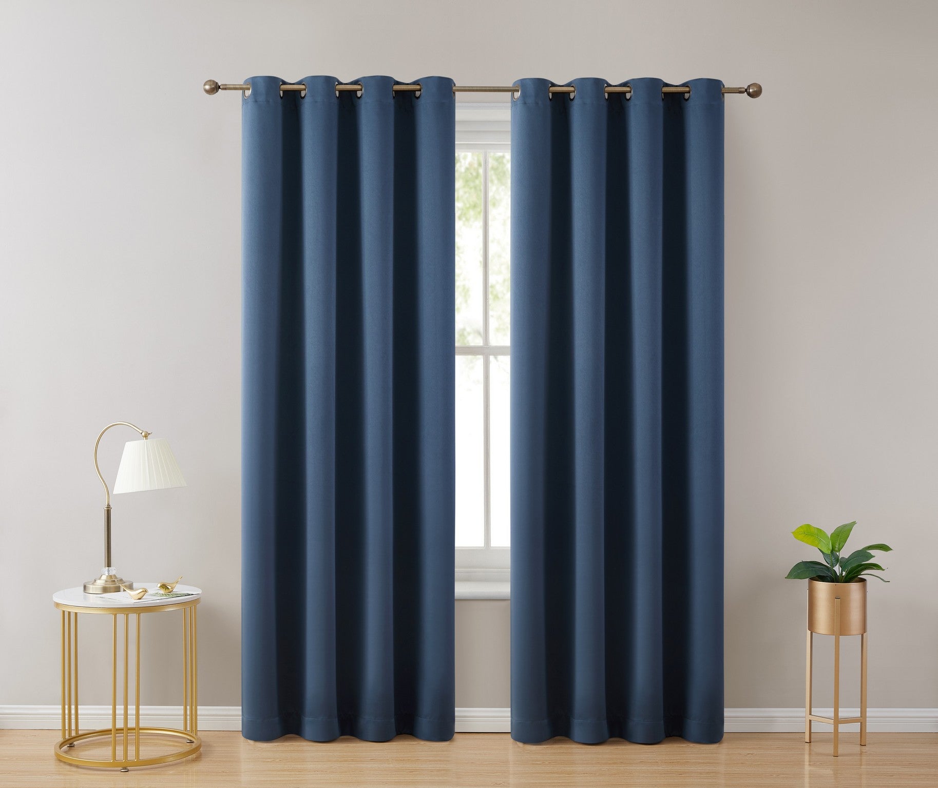 Laurance 100% Blackout Grommet Curtain Panels