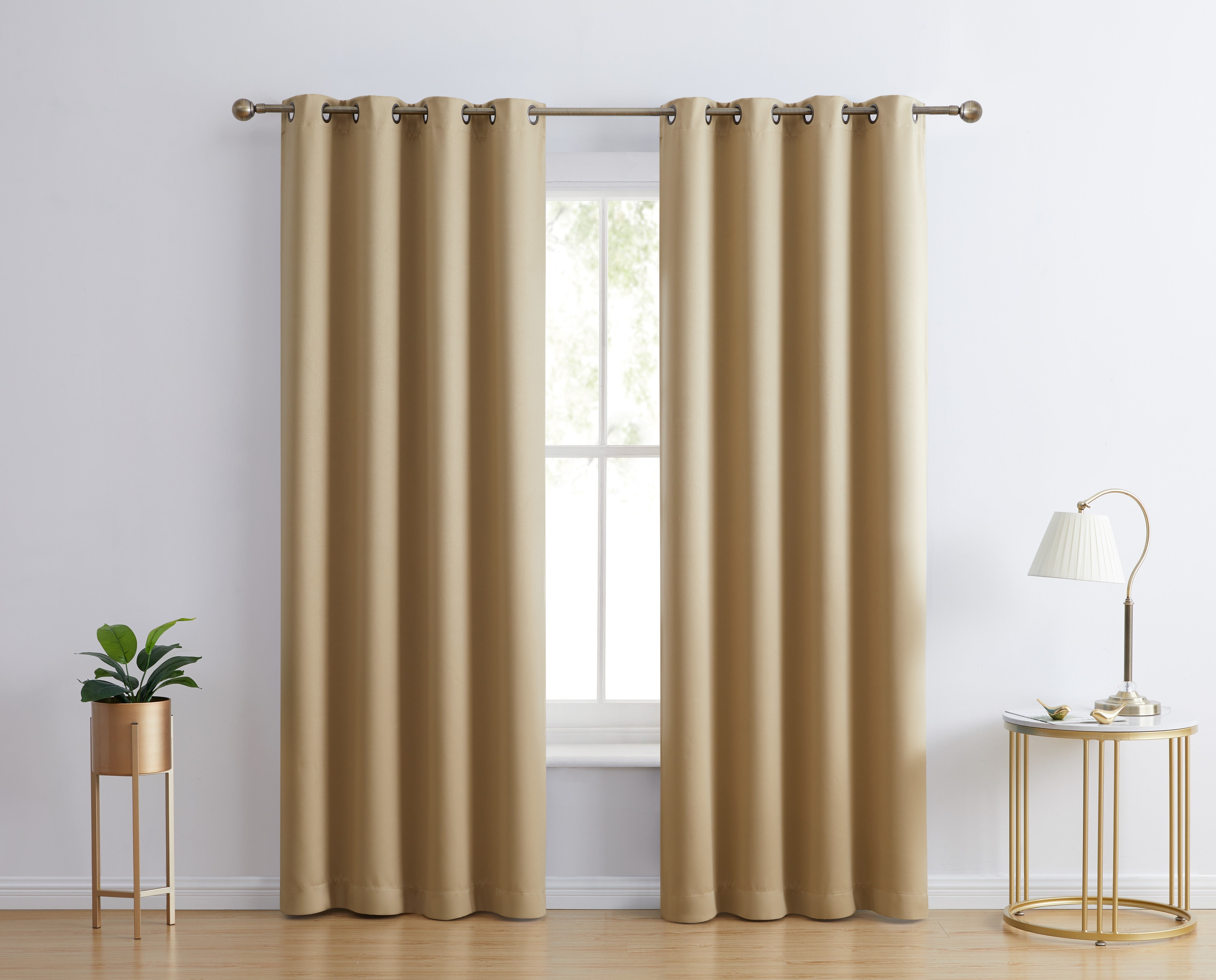 Laurance 100% Blackout Grommet Curtain Panels