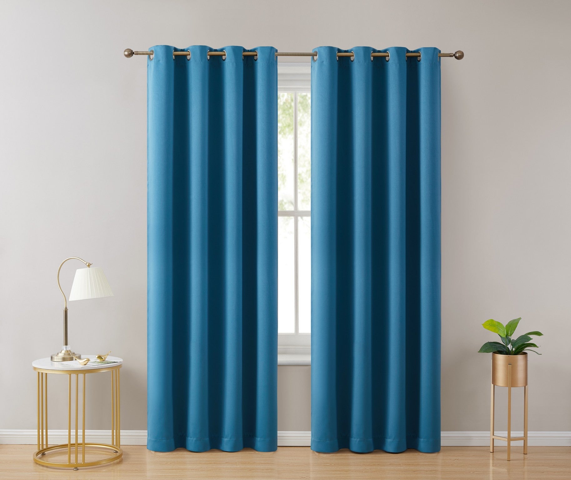 Laurance 100% Blackout Grommet Curtain Panels