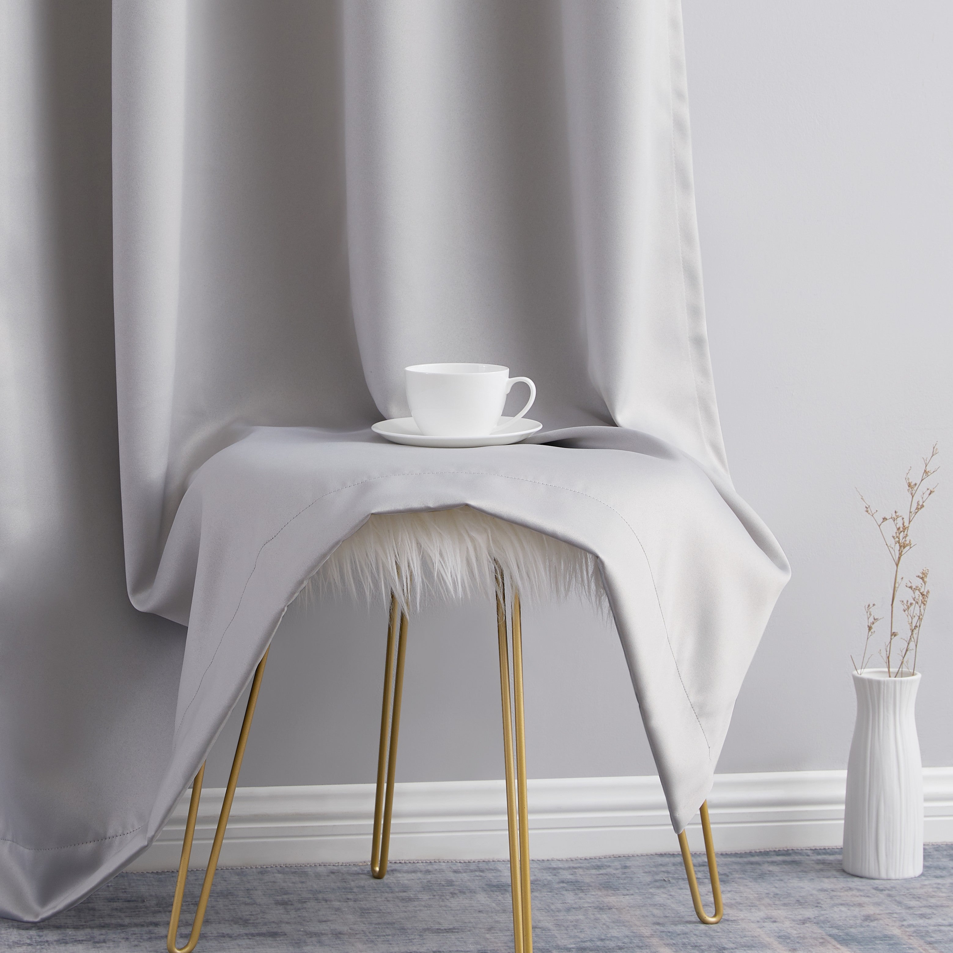 Laurance 100% Blackout Grommet Curtain Panels