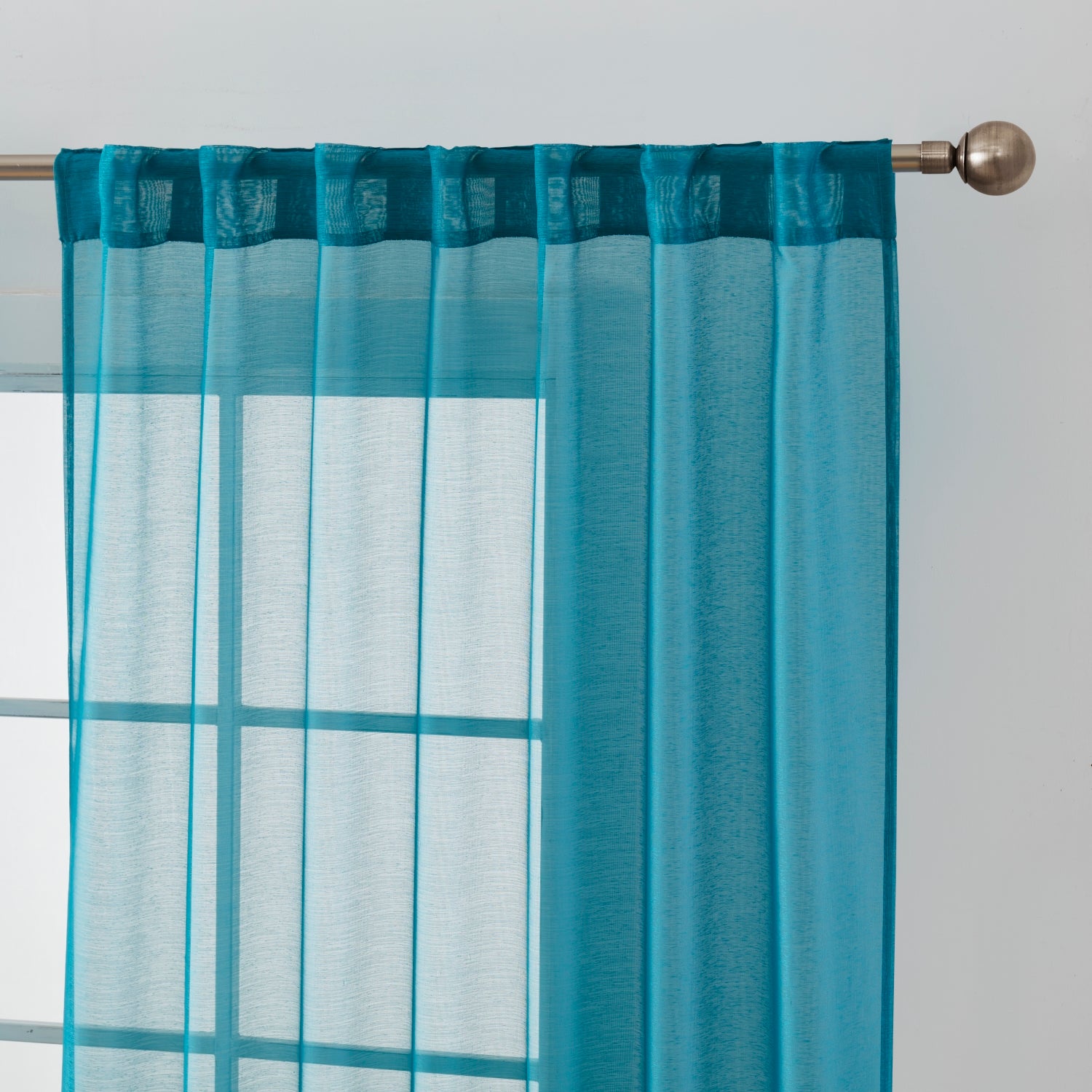 Lauren Semi Sheer Back Tab Rod Pocket Panels