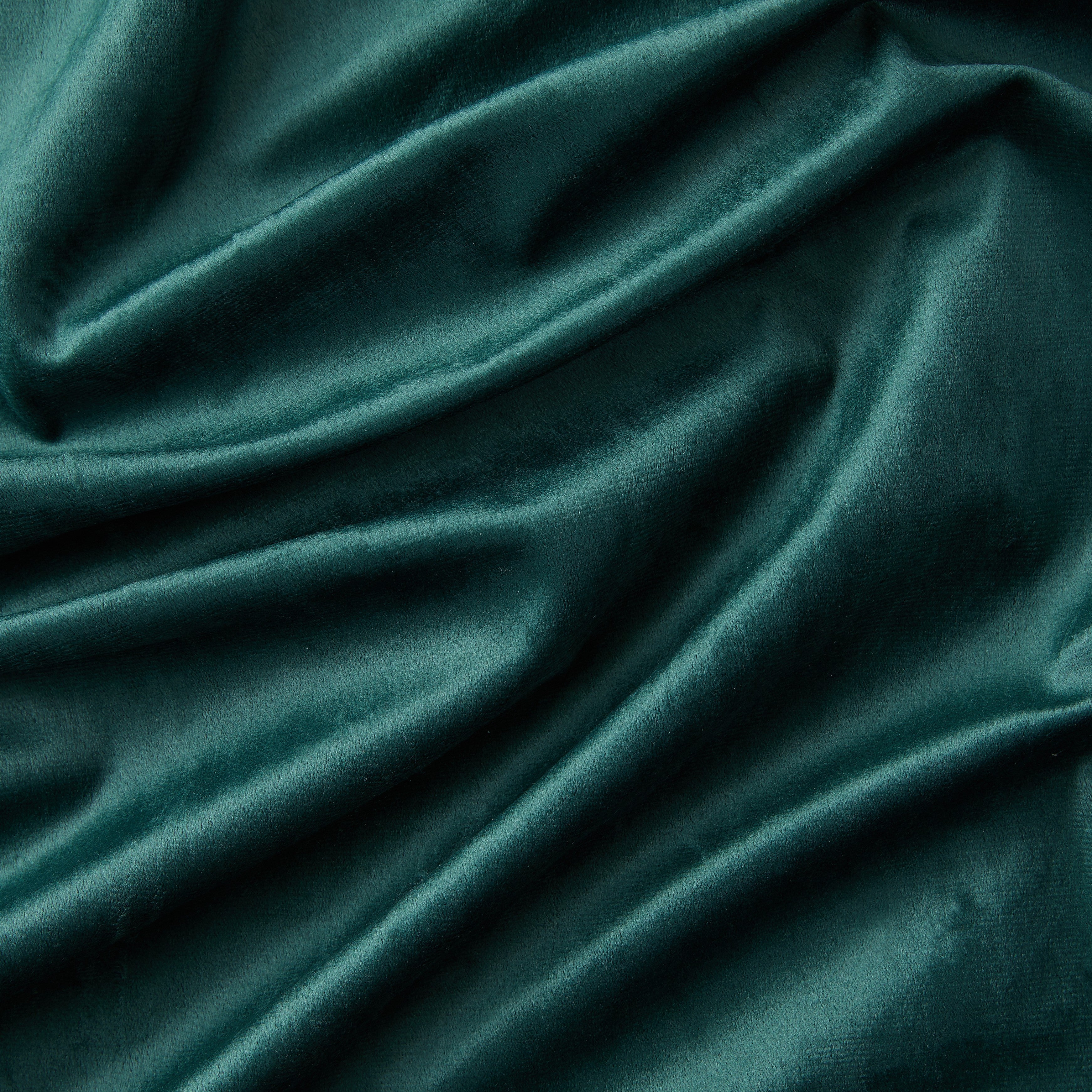 Lopez Velvet Back Tab Rod Pocket Curtain Panels