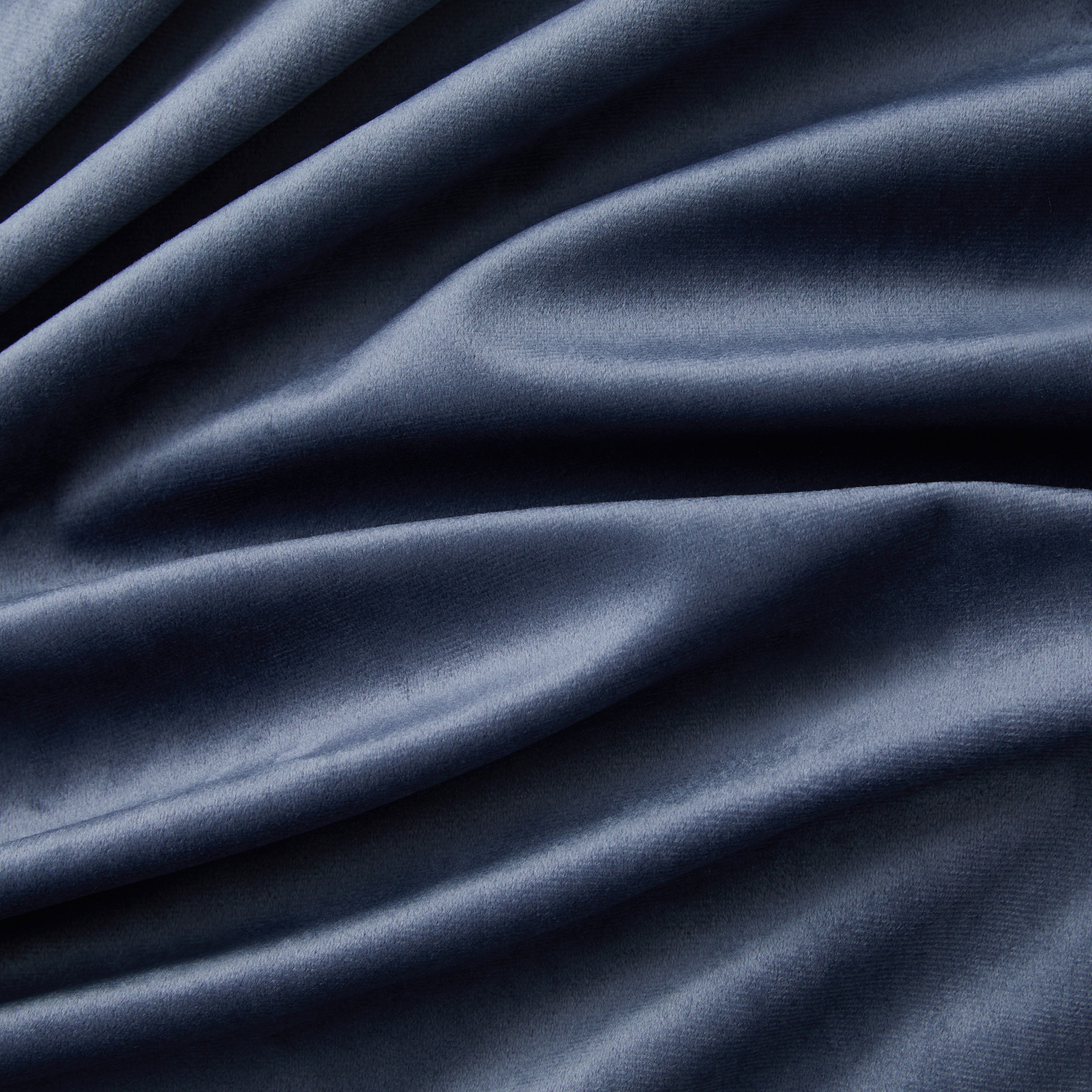 Lopez Velvet Back Tab Rod Pocket Curtain Panels