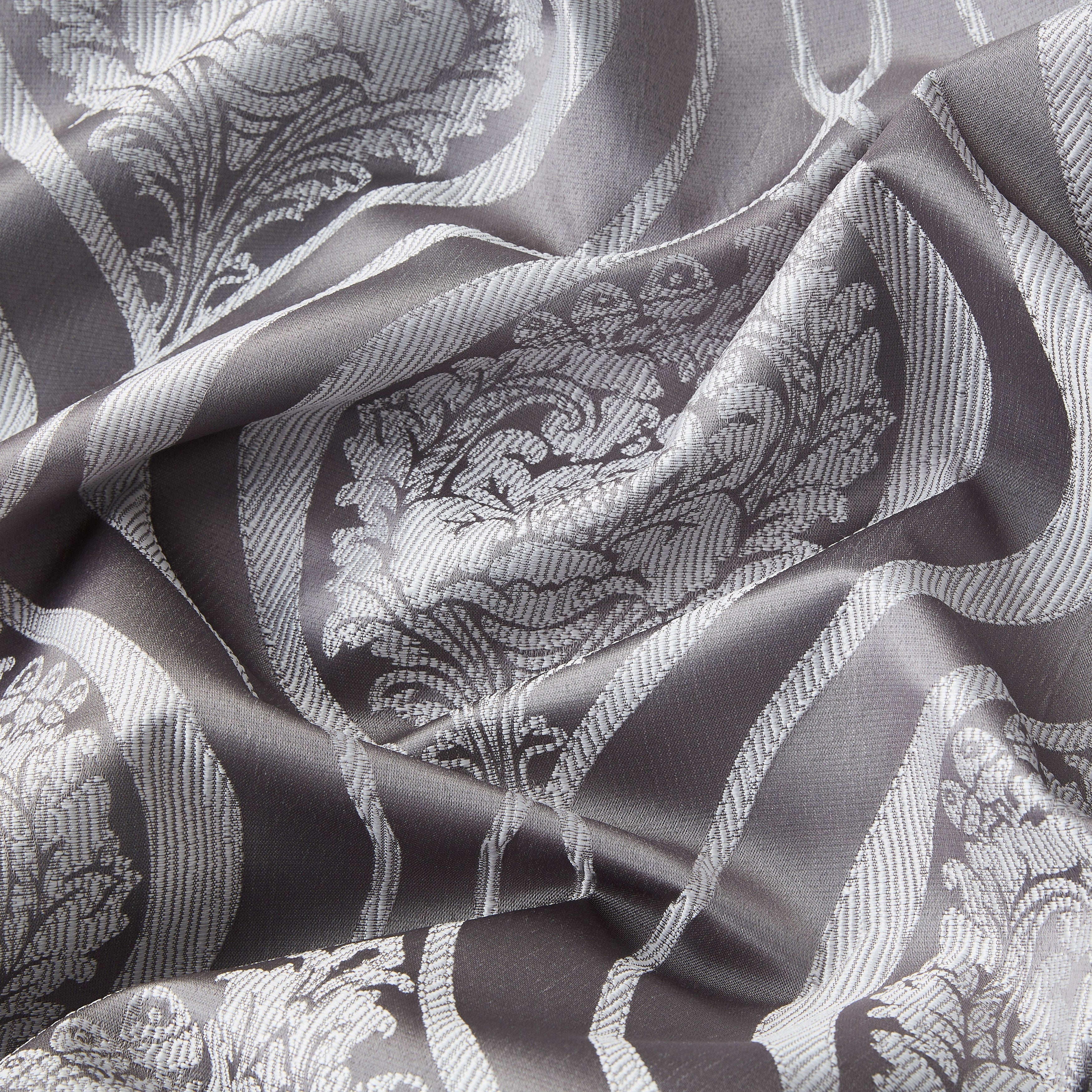 Montero Damask 100% Blackout Grommet Curtain Panels