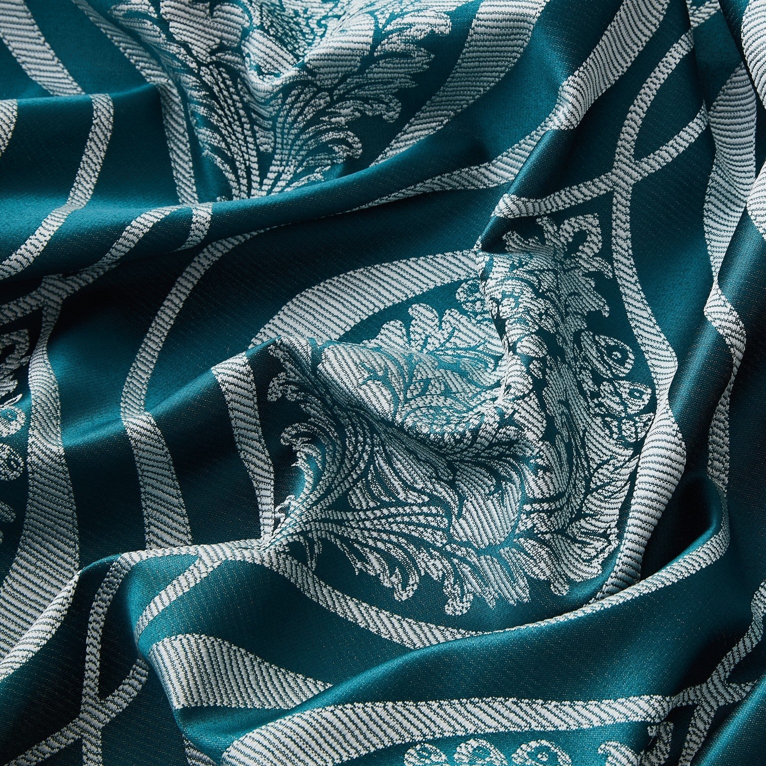 Montero Damask 100% Blackout Grommet Curtain Panels