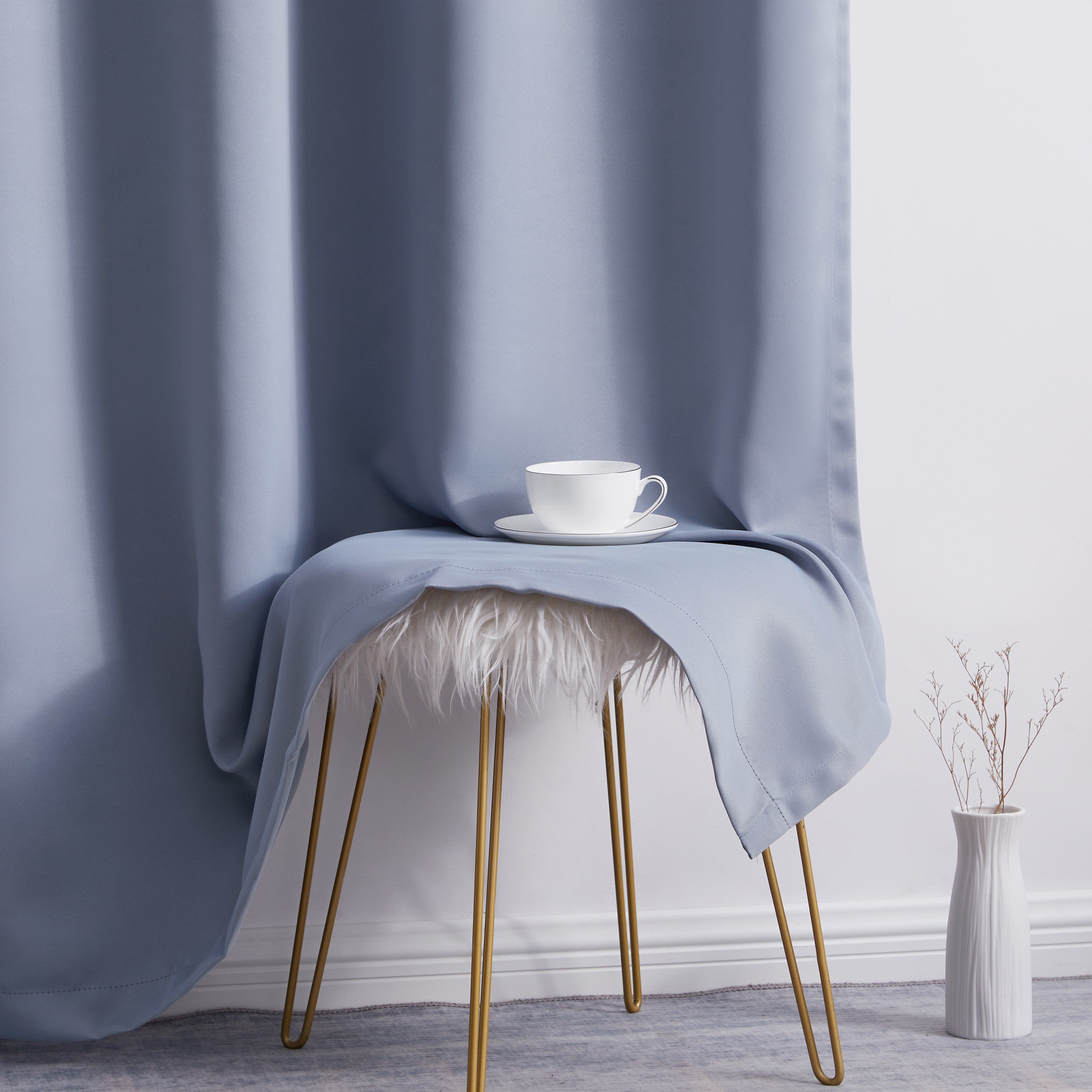 Oxford Room Darkening Grommet Curtain Panels