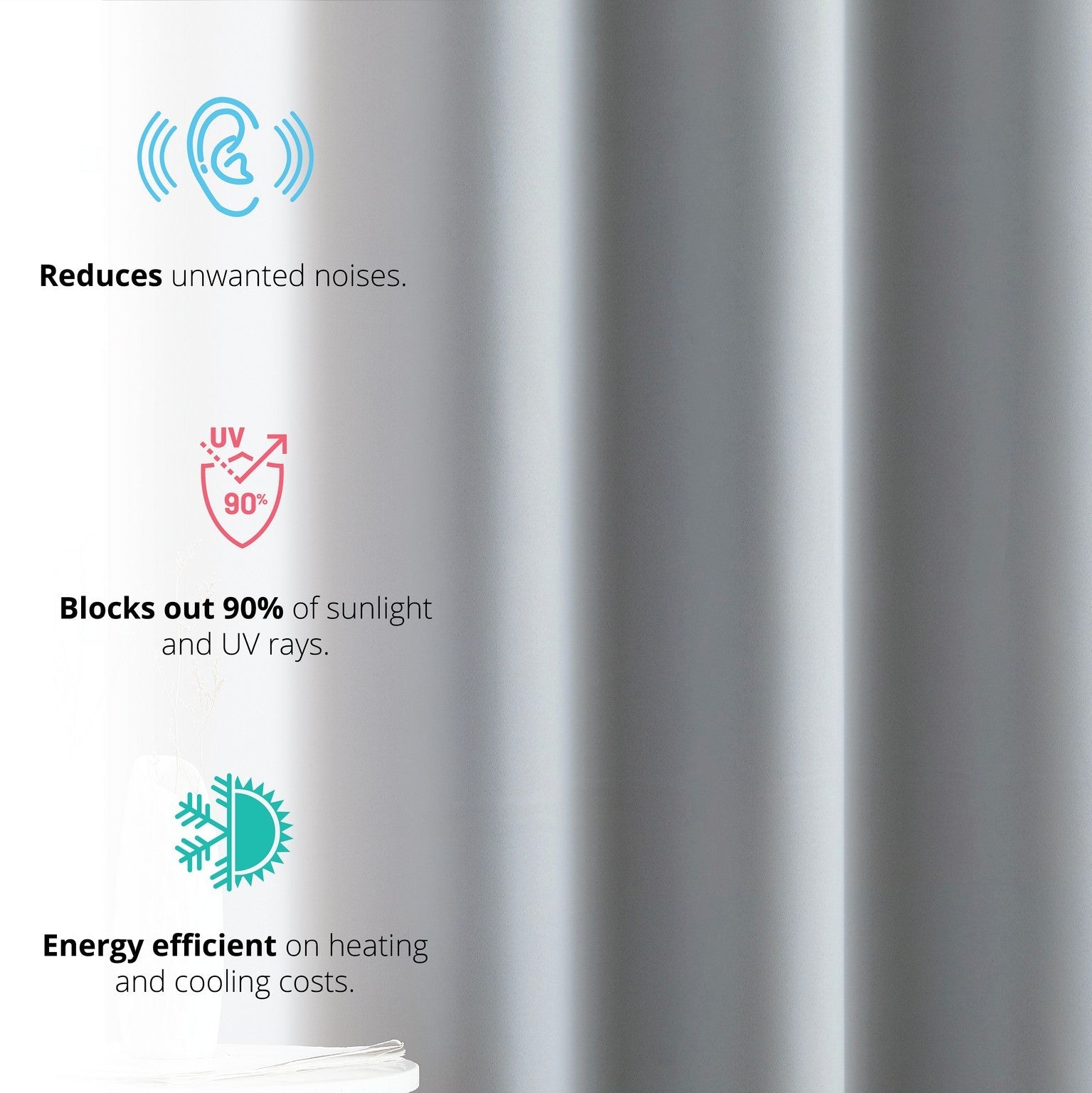 Oxford Room Darkening Grommet Curtain Panels