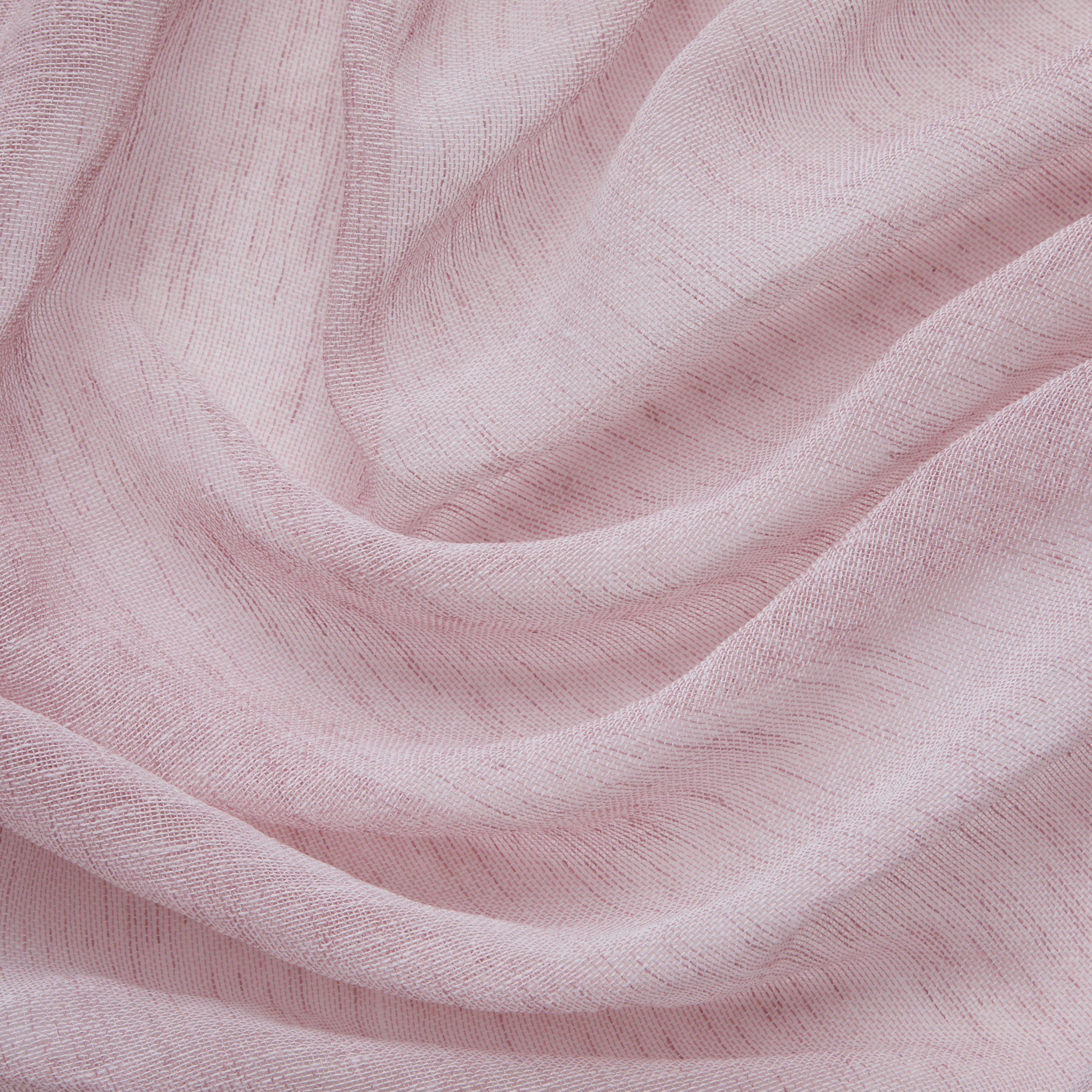 Penelope Faux Linen Sheer Curtain Panels