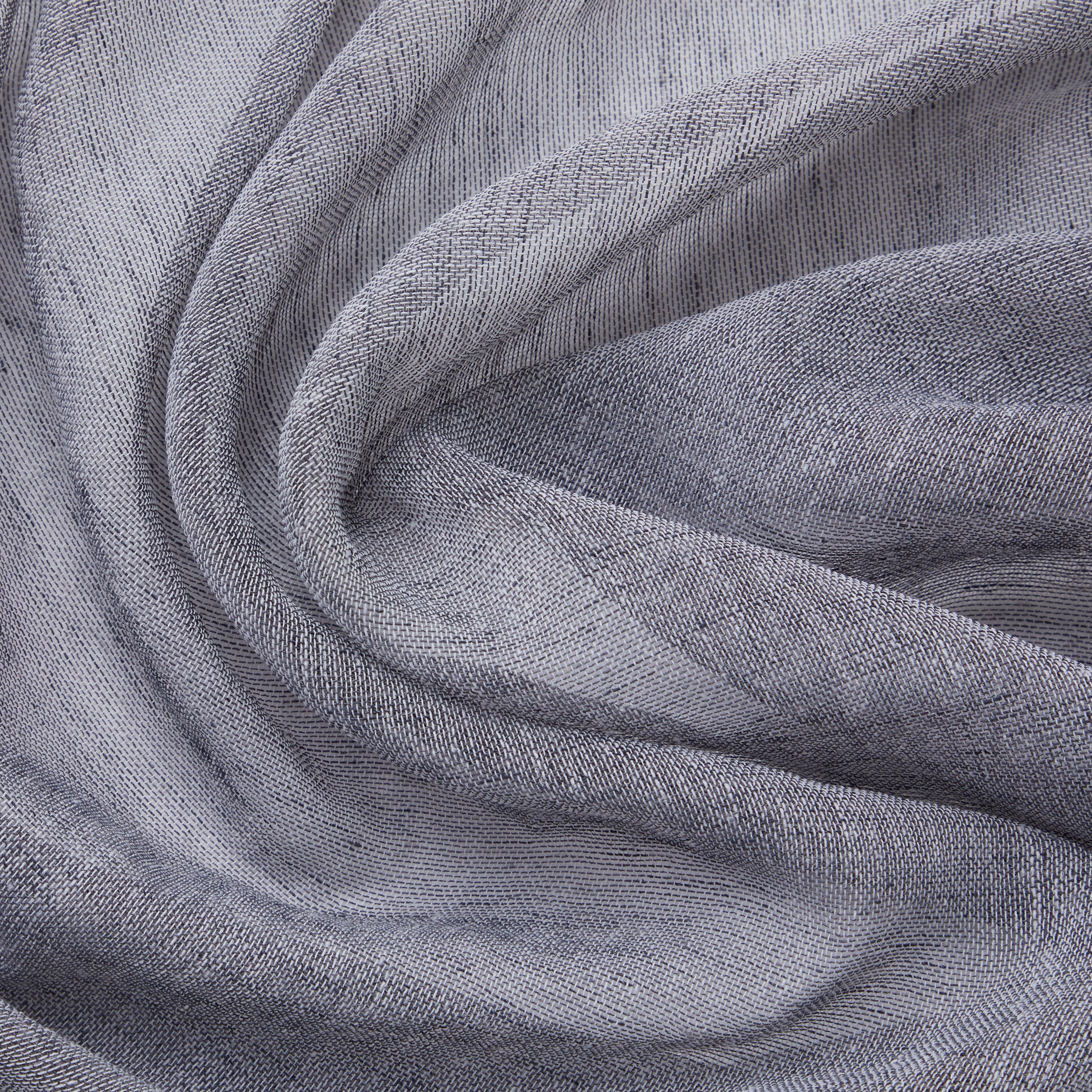 Penelope Faux Linen Sheer Curtain Panels