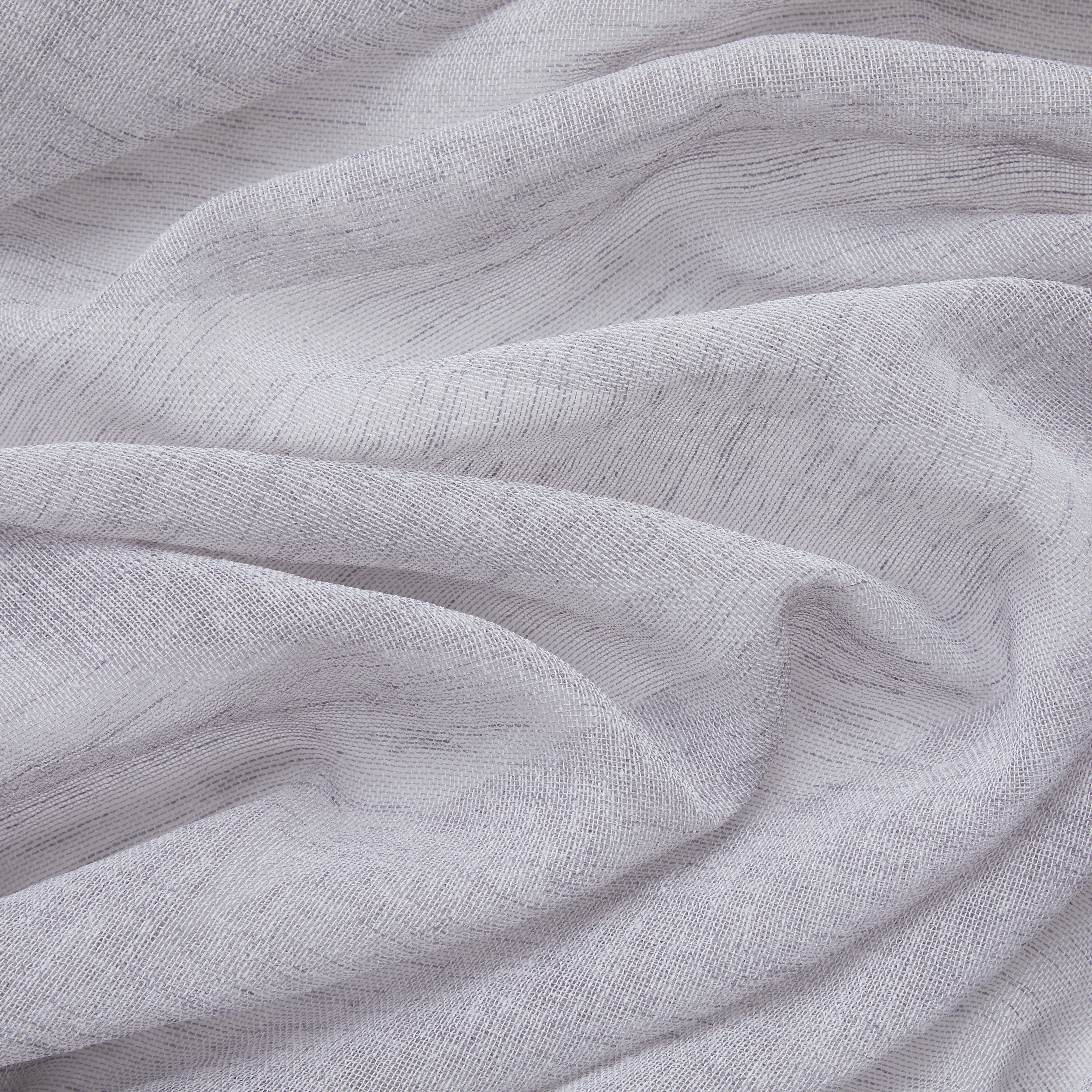 Penelope Faux Linen Sheer Curtain Panels