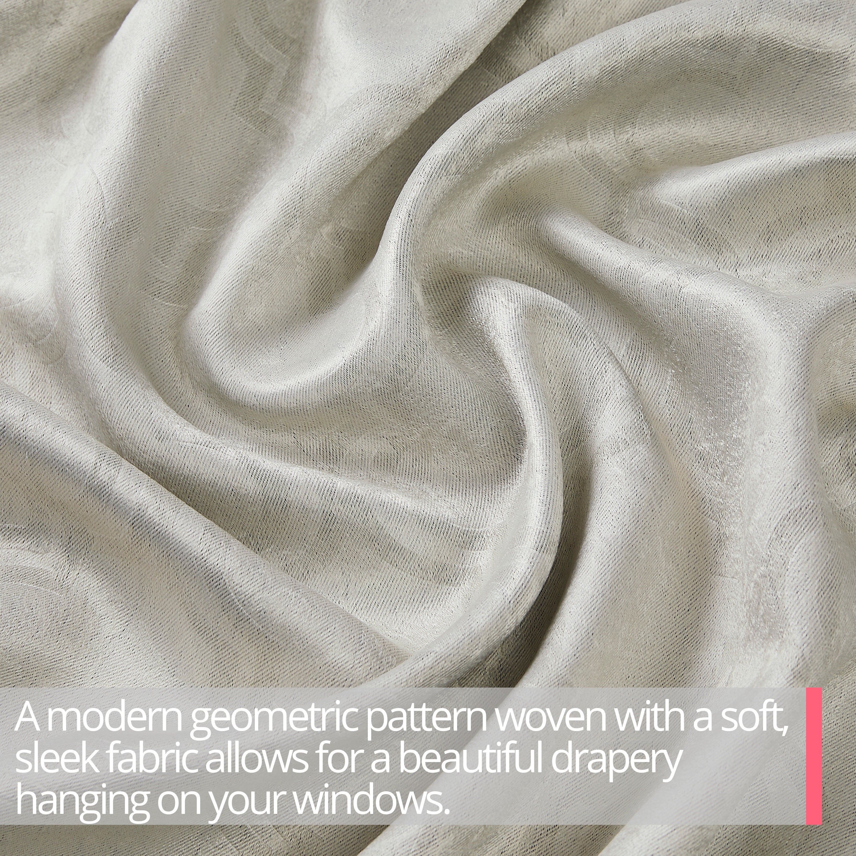 Redmont Lattice Room Darkening Grommet Curtain Panels