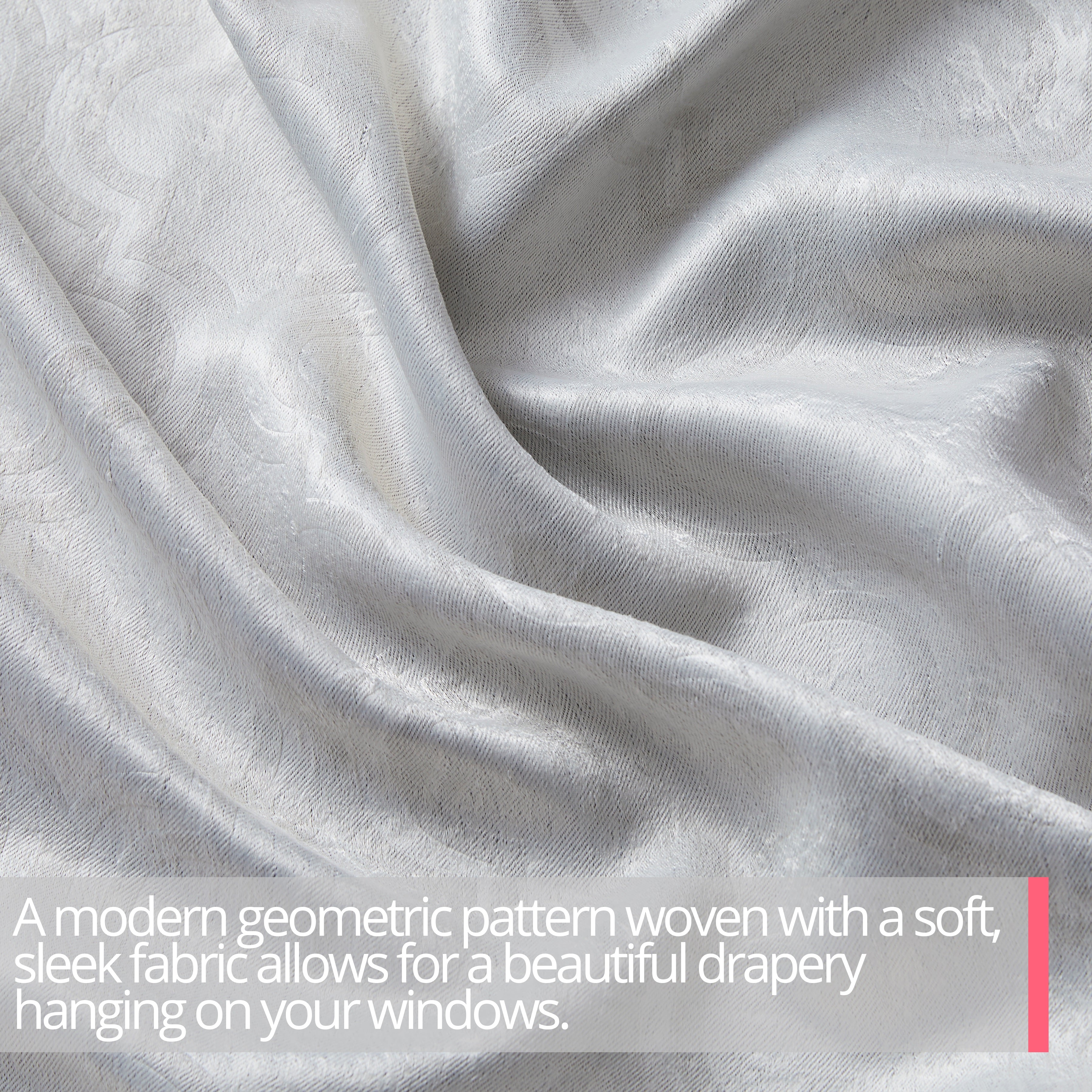 Redmont Lattice Room Darkening Grommet Curtain Panels