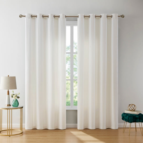Sawyer Velvet Grommet Curtain Panels