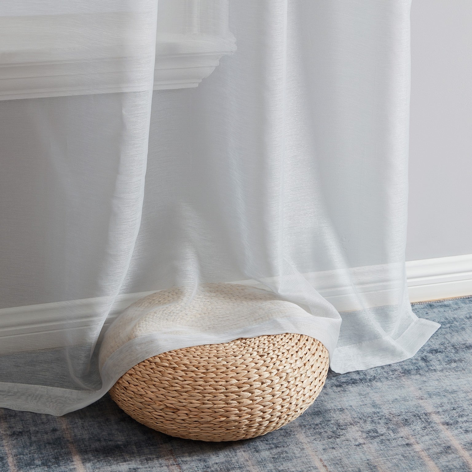 Addison Semi-Sheer Tab Top Curtain Panels