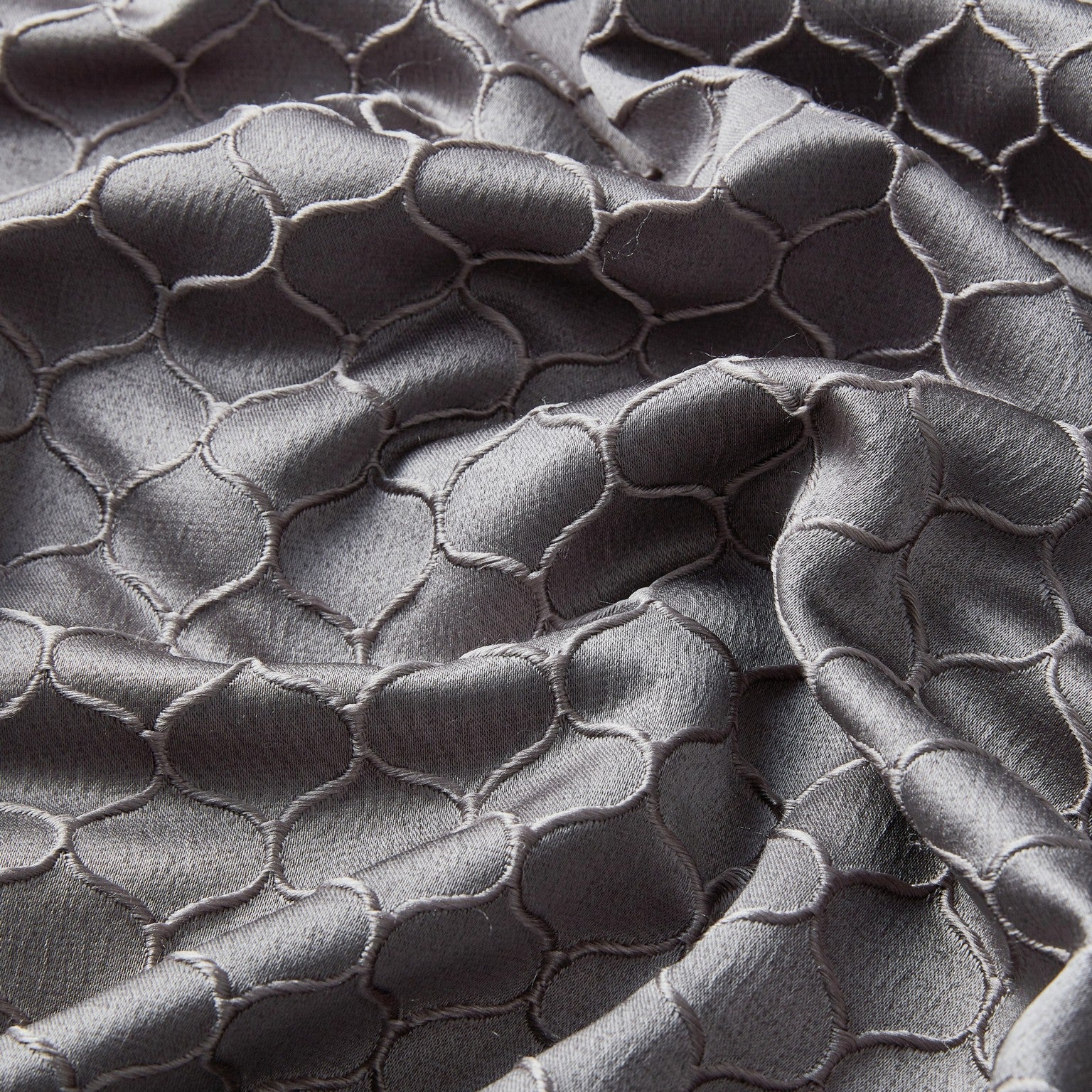 Siena Geometric 100% Blackout Grommet Curtains