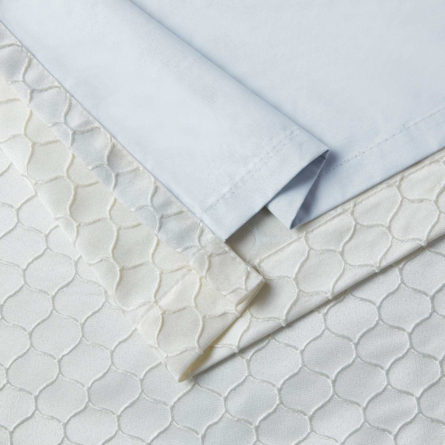 Siena Geometric 100% Blackout Grommet Curtains