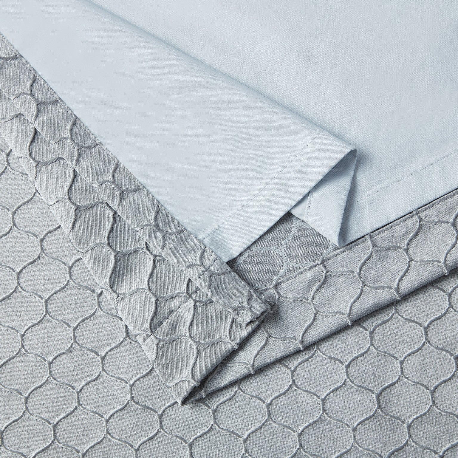 Siena Geometric 100% Blackout Grommet Curtains