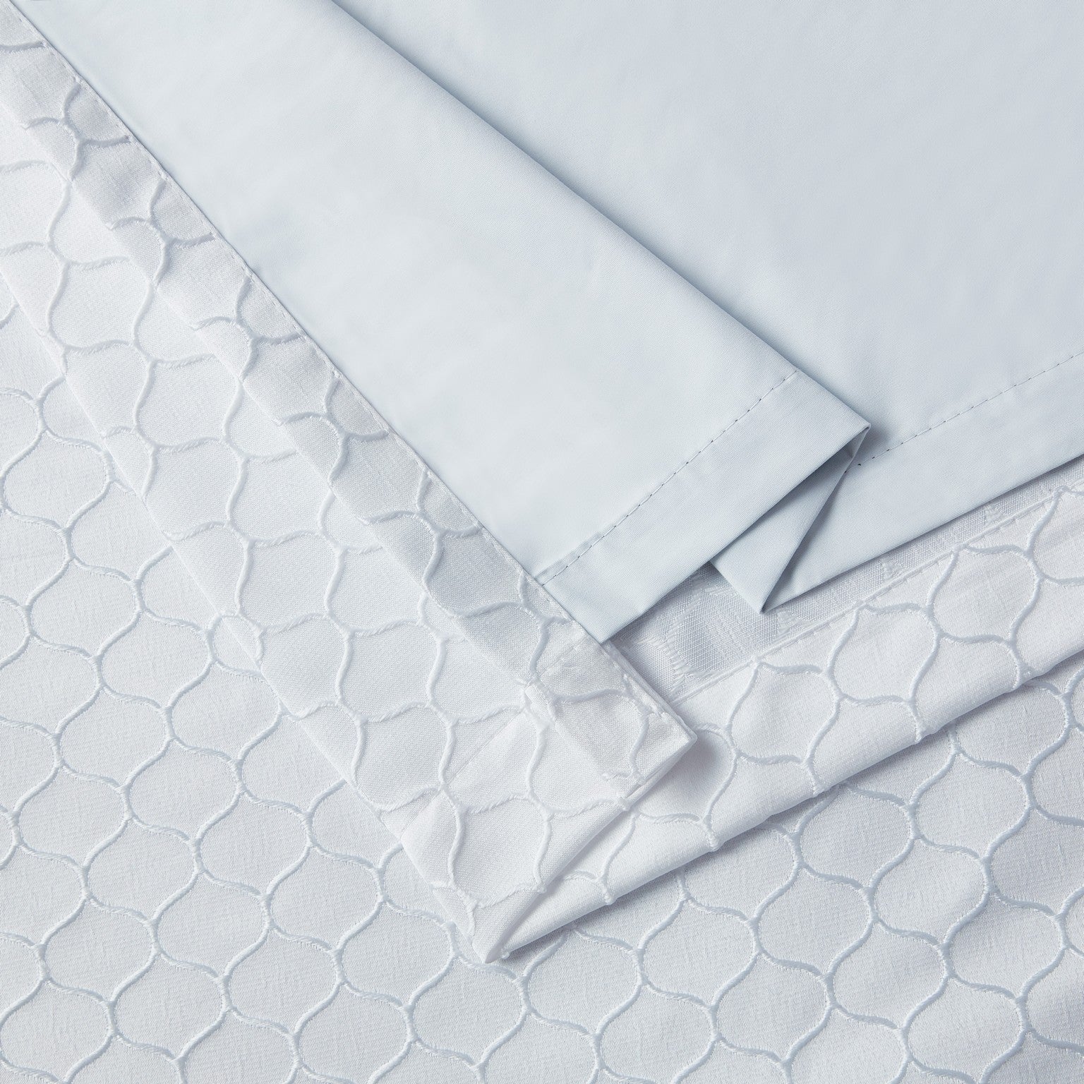 Siena Geometric 100% Blackout Grommet Curtains