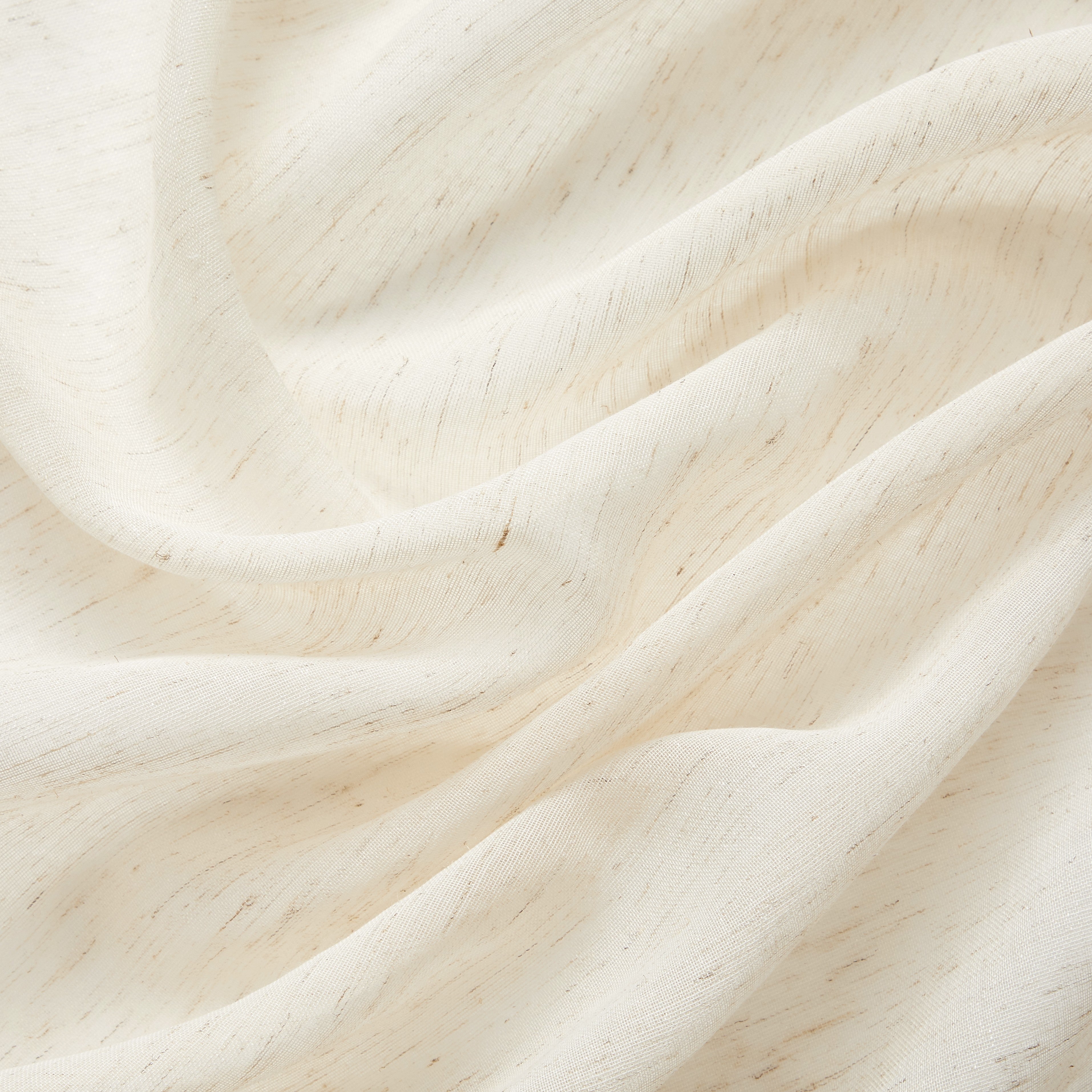 Sierra Linen Sheer Grommet Curtain Panels