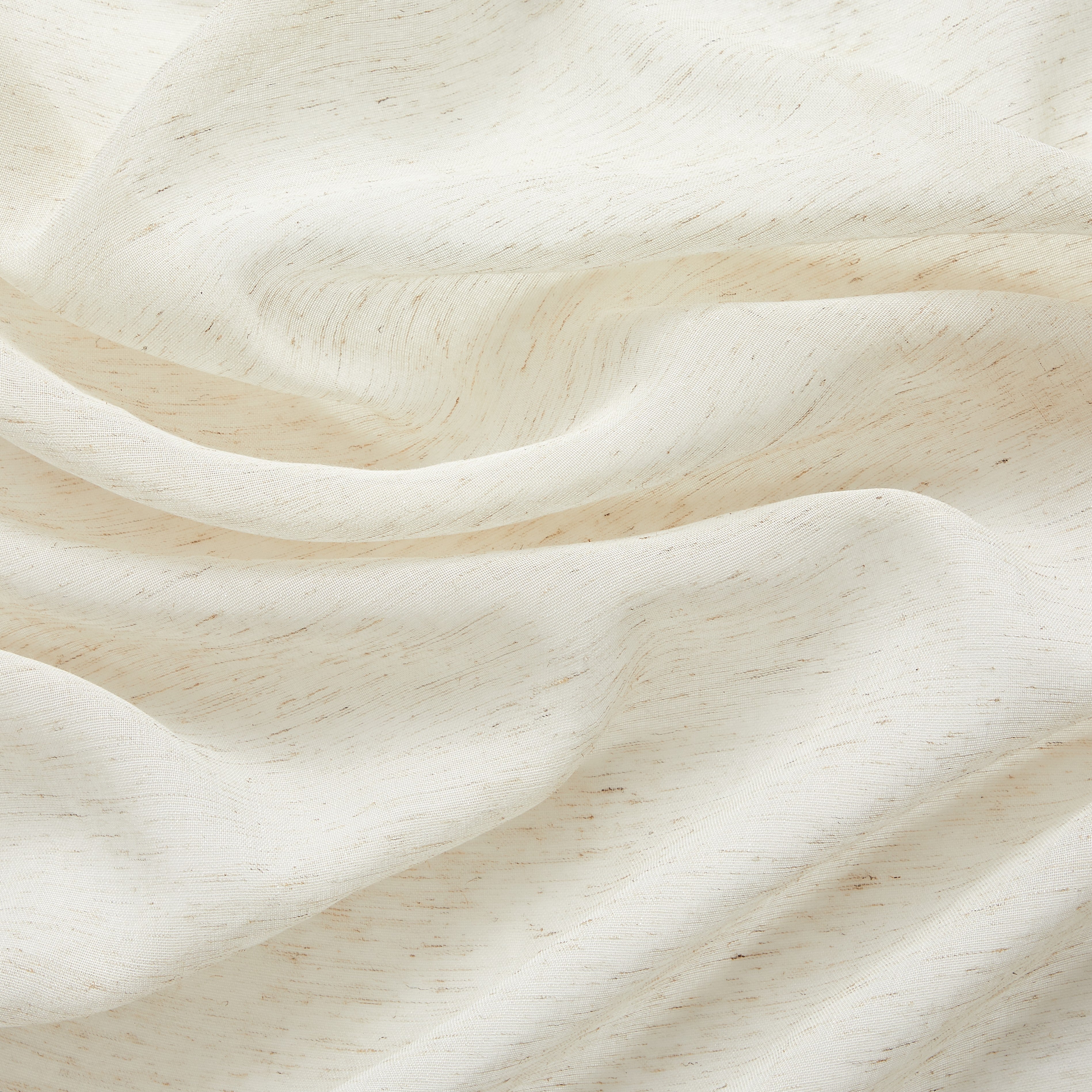 Sierra Linen Sheer Grommet Curtain Panels