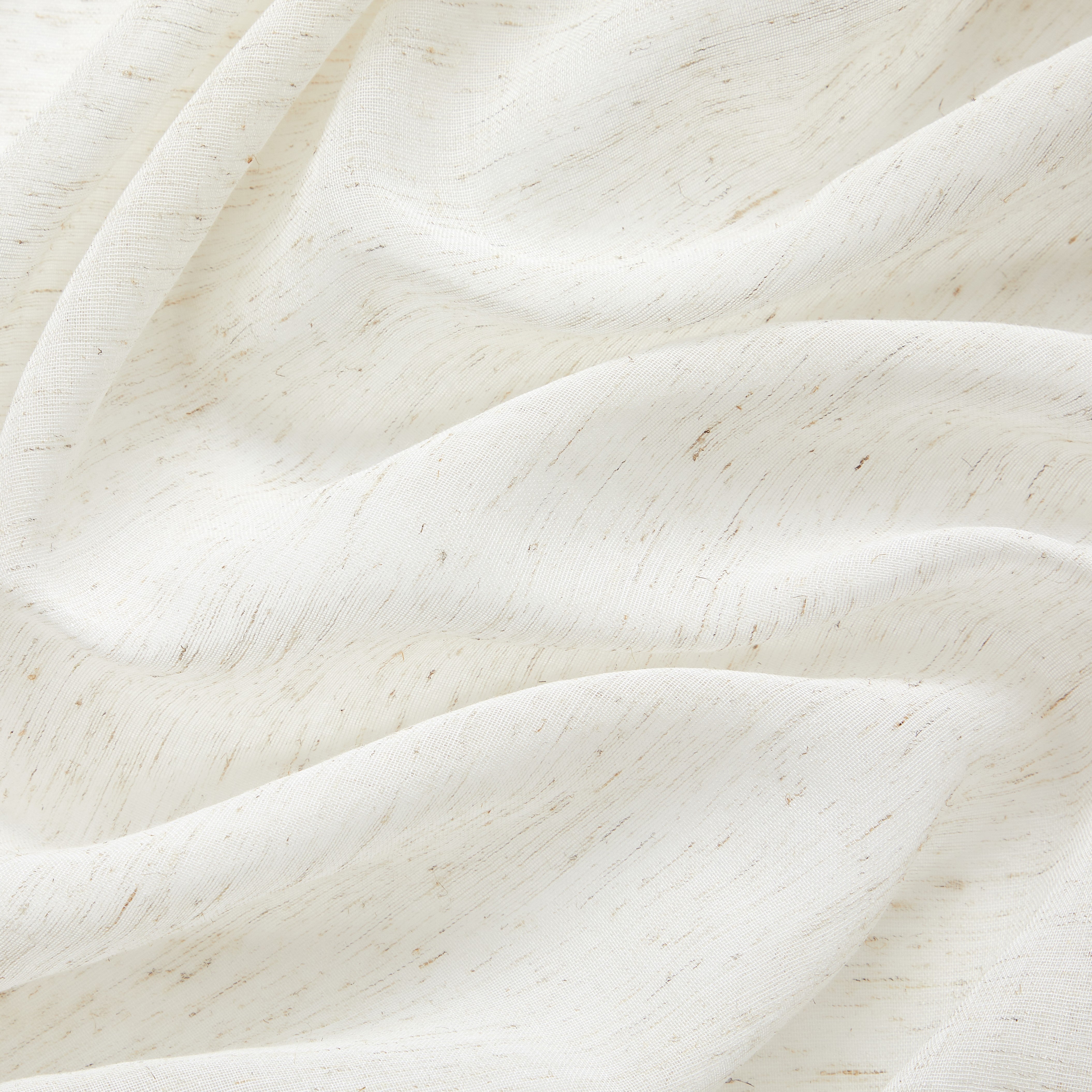 Sierra Linen Sheer Grommet Curtain Panels