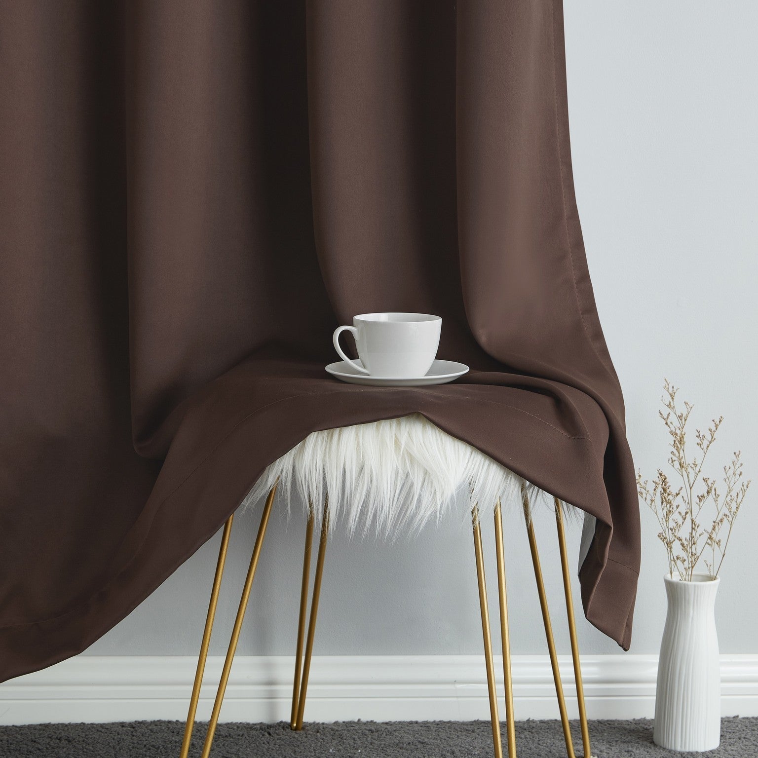 Lowes - 100% Blackout Curtains Dakota Hamilton with Insulight Membrane