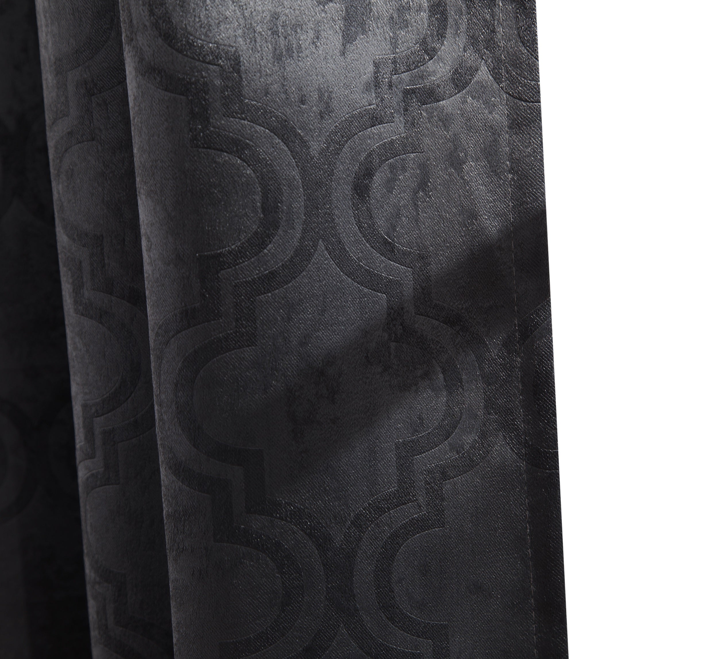 Redmont Lattice Room Darkening Grommet Curtain Panels