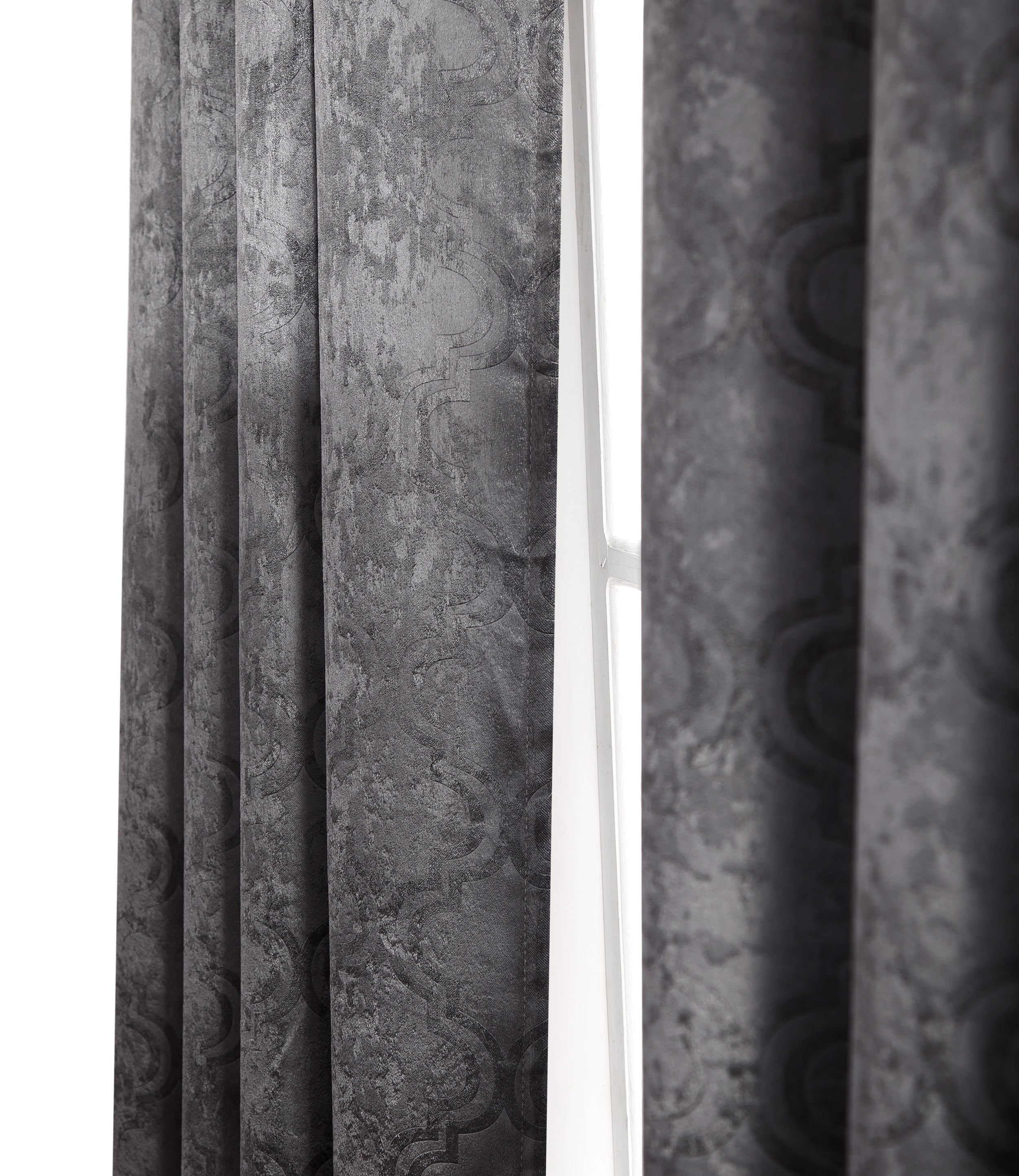 Redmont Lattice Room Darkening Grommet Curtain Panels