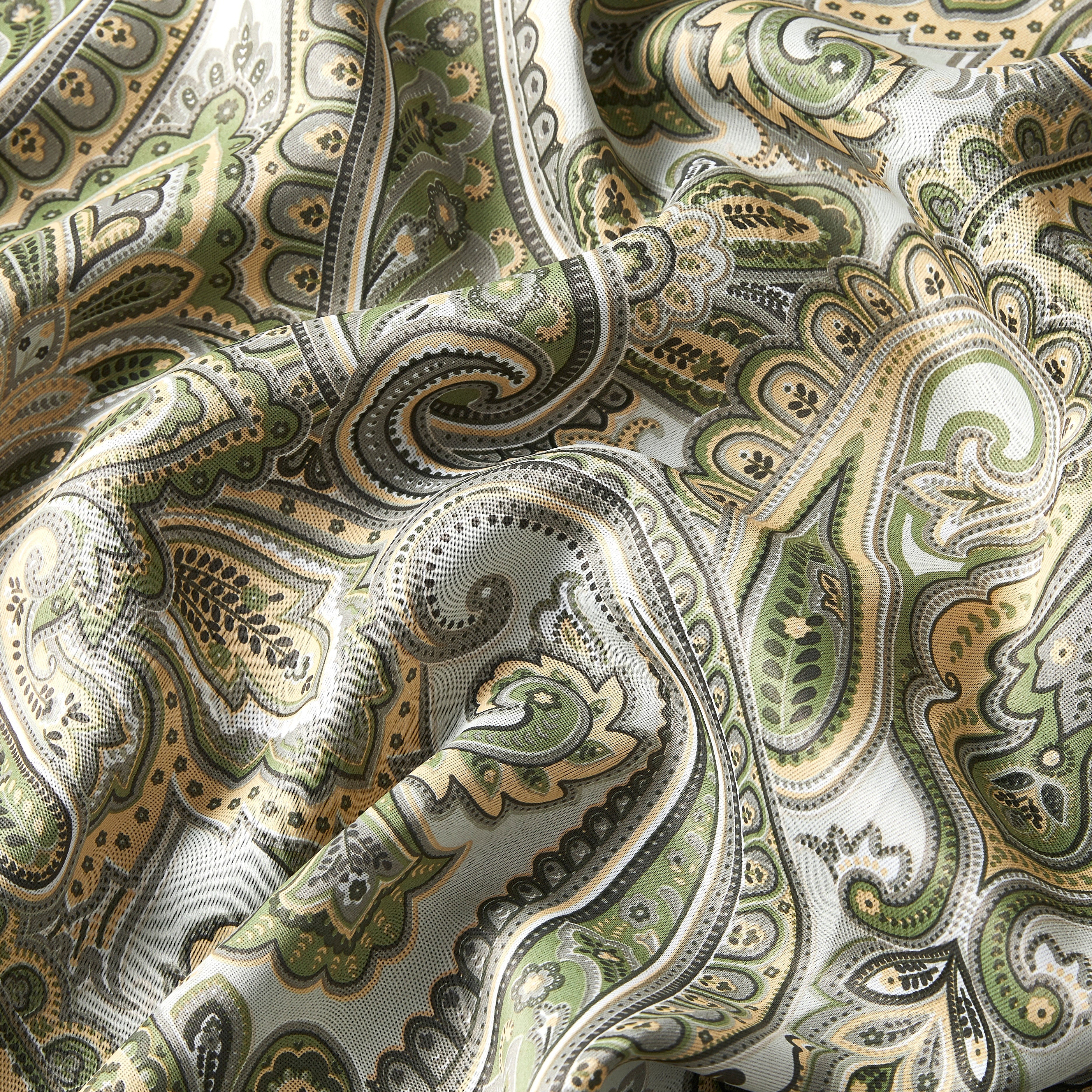 Paris Paisley Room Darkening Grommet Panels