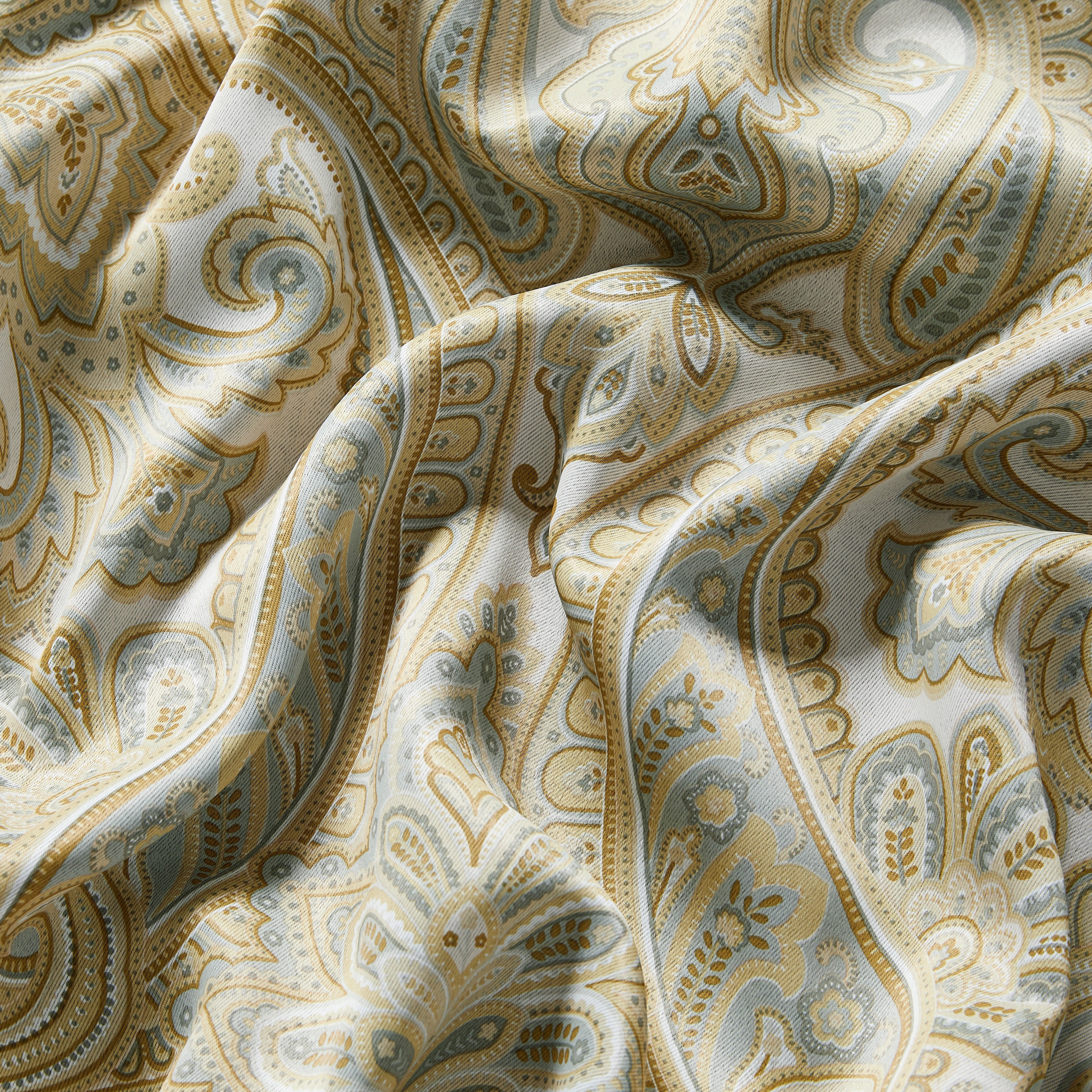 Paris Paisley Room Darkening Grommet Panels