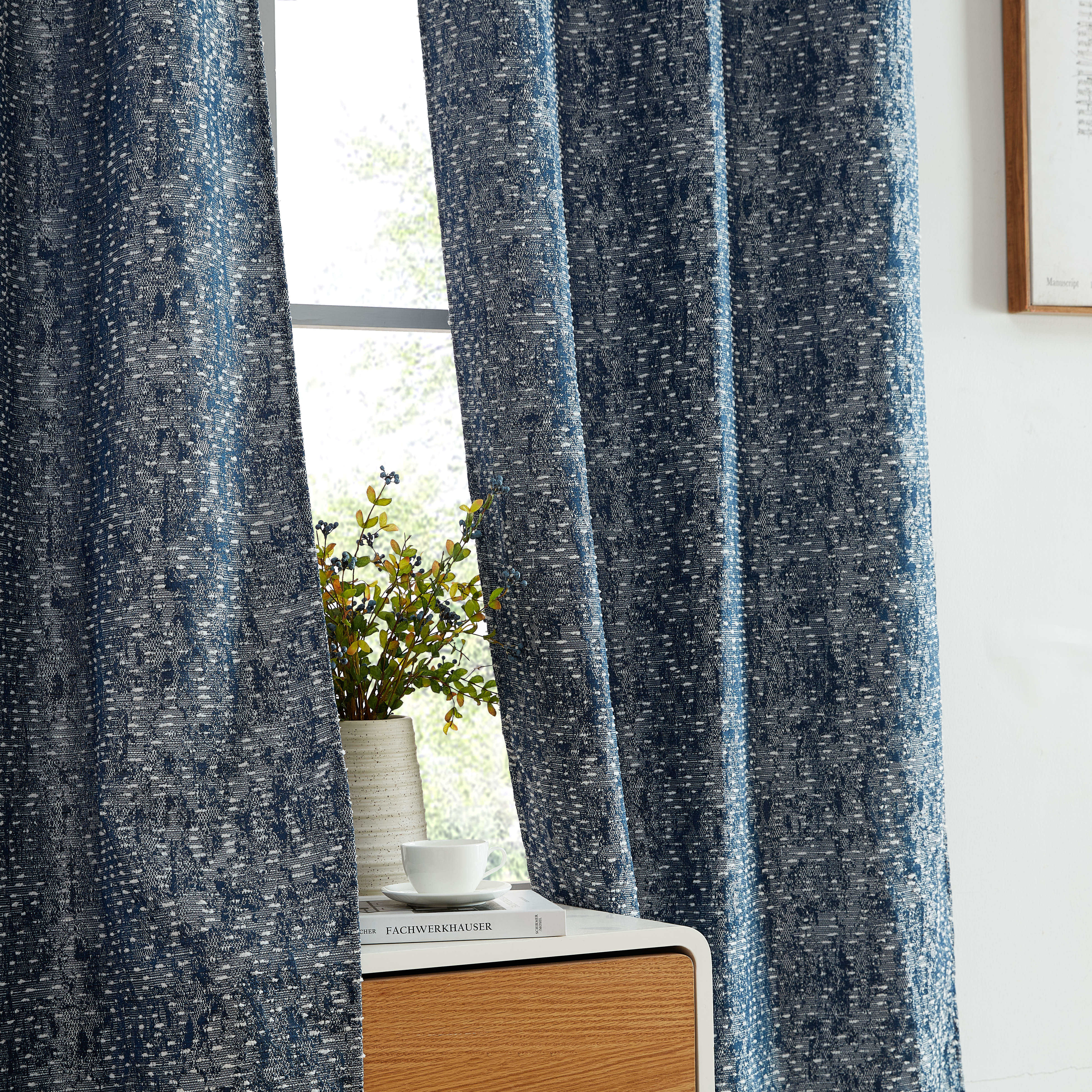 Avalon Jacquard Curtain Panels