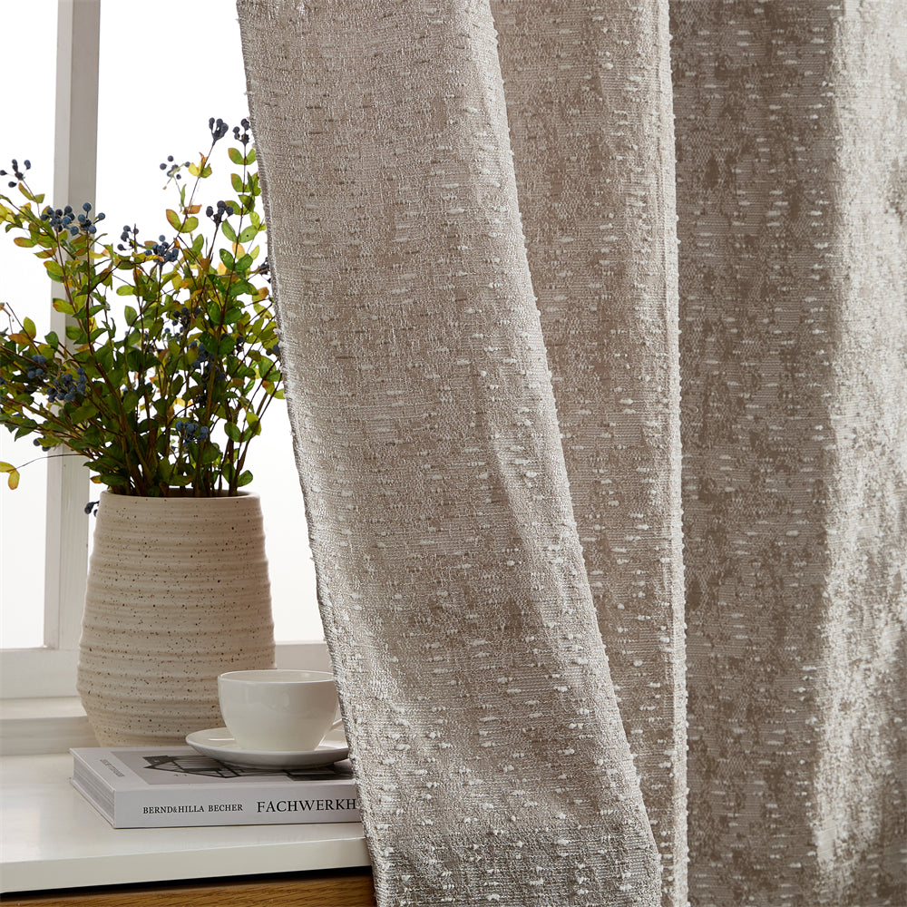 Avalon Jacquard Curtain Panels