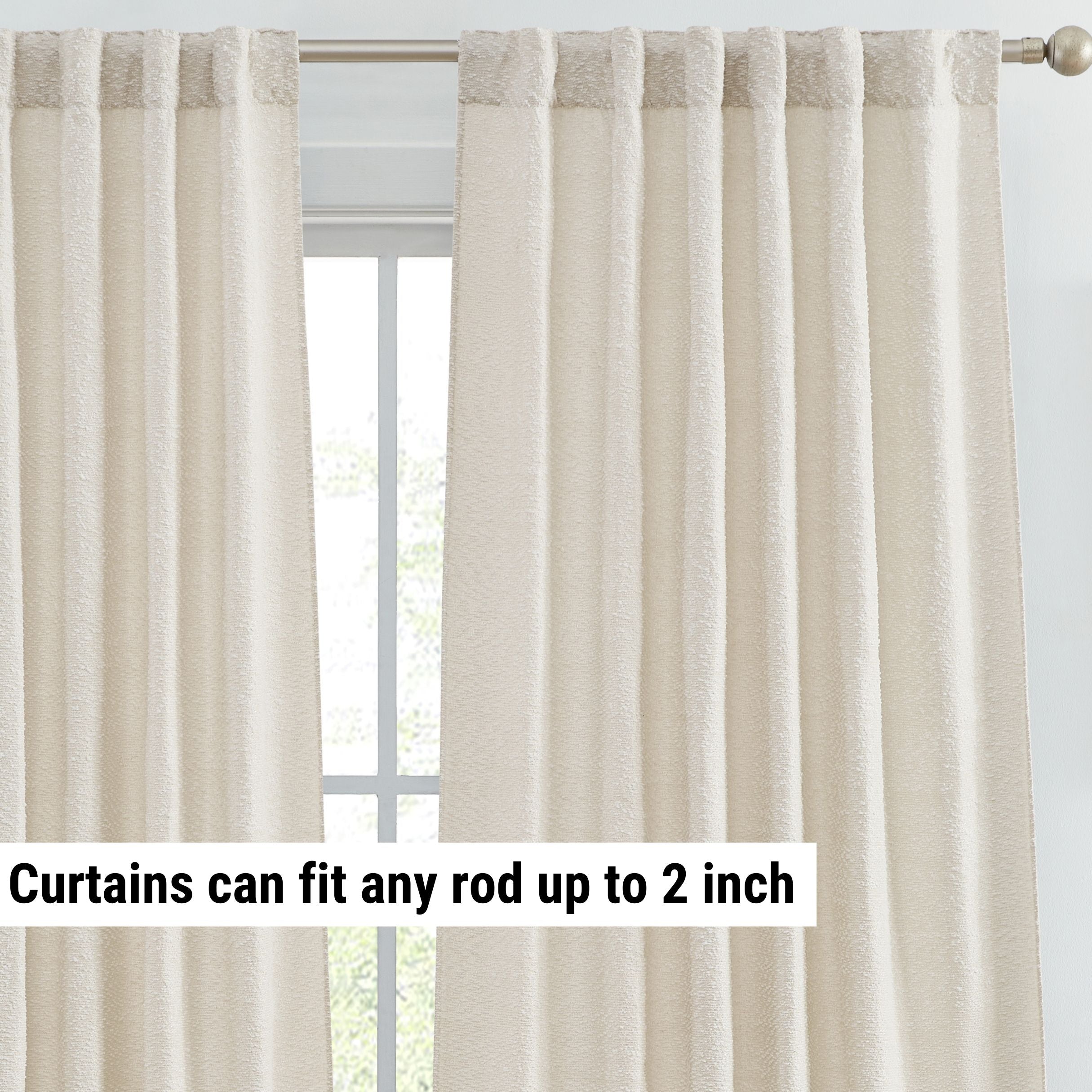 Easton Jacquard Curtain Panels