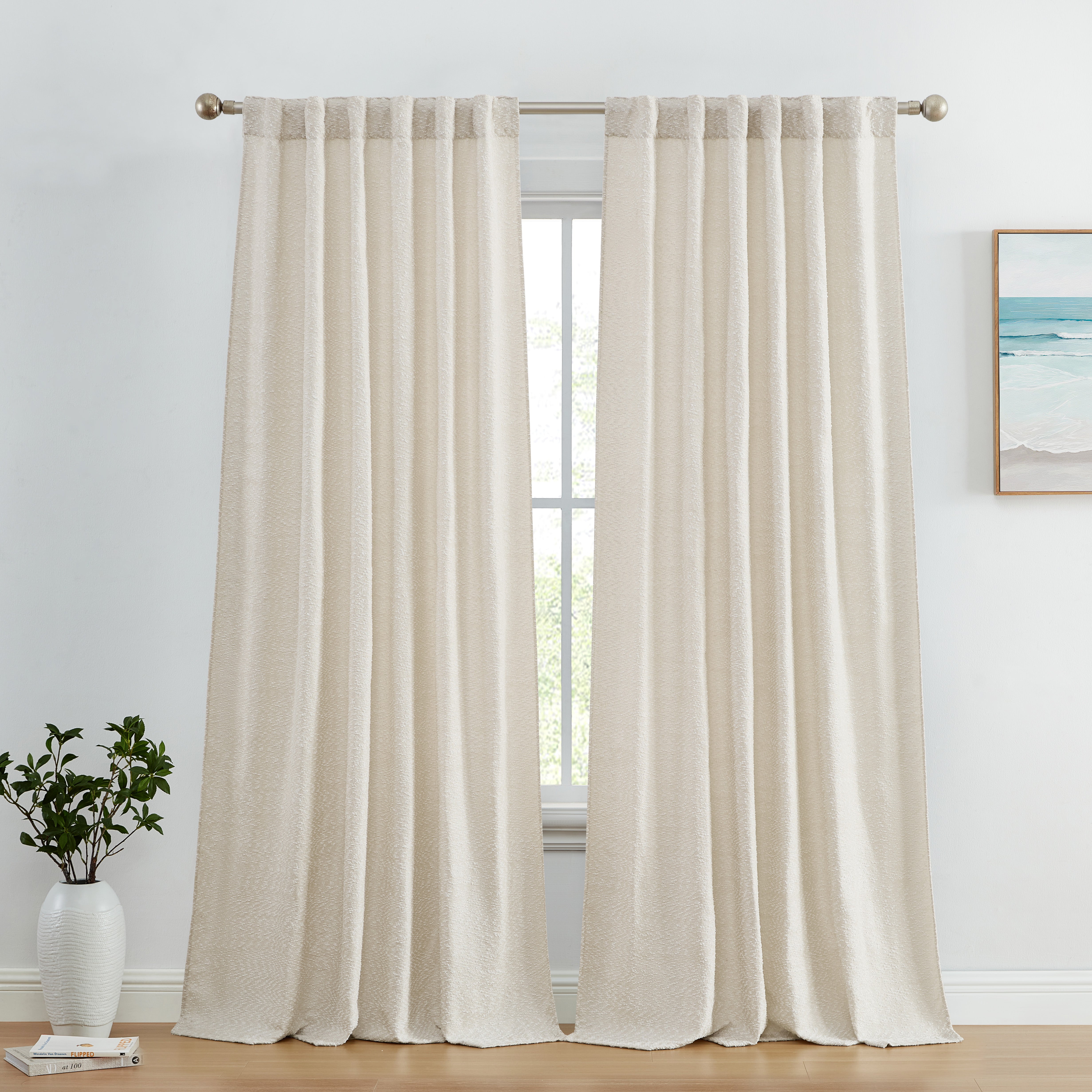 Easton Jacquard Curtain Panels