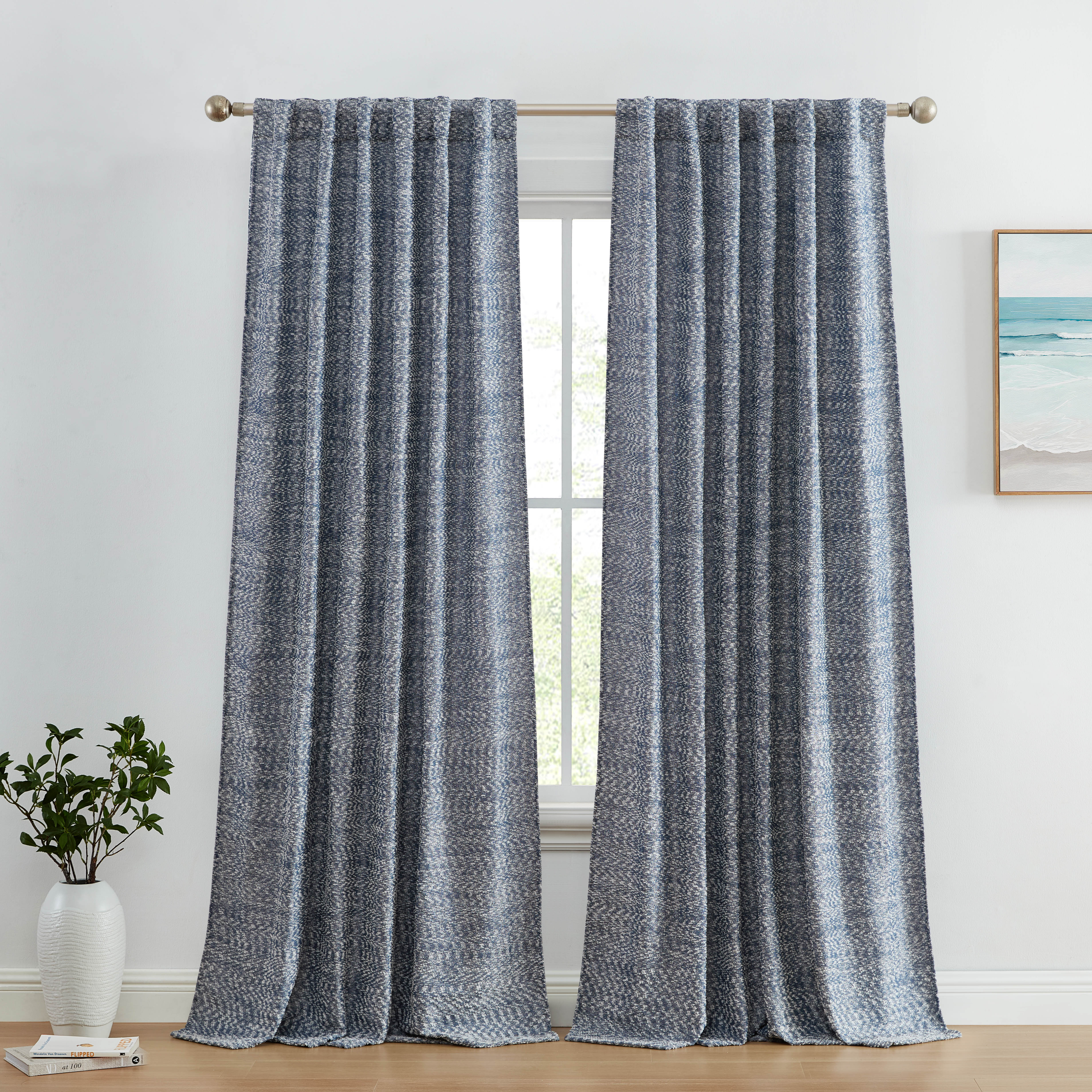 Easton Jacquard Curtain Panels