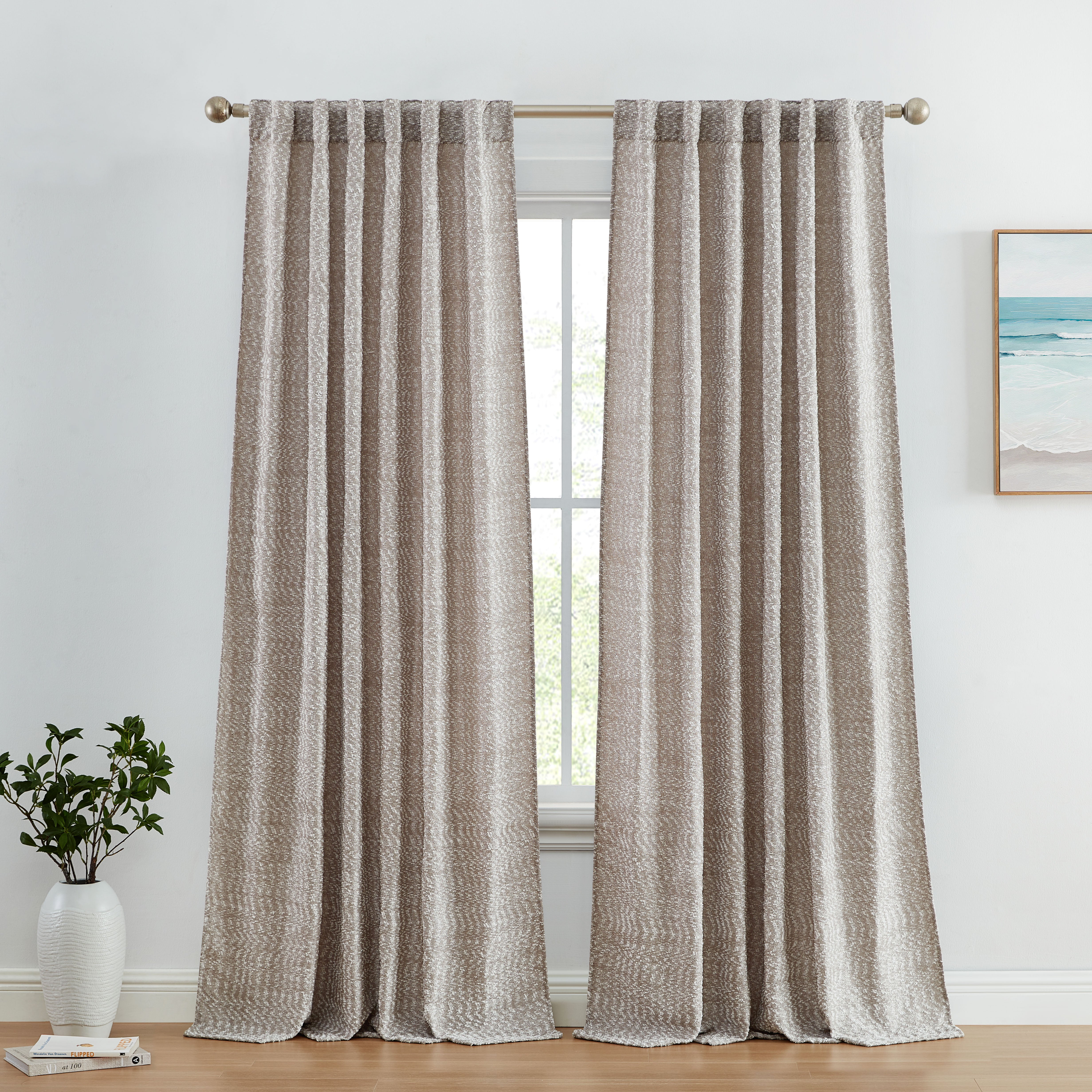 Easton Jacquard Curtain Panels