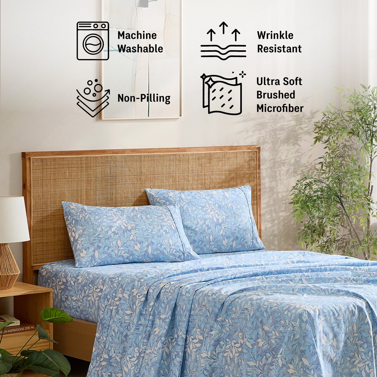 Leaves Floral Bed Sheets