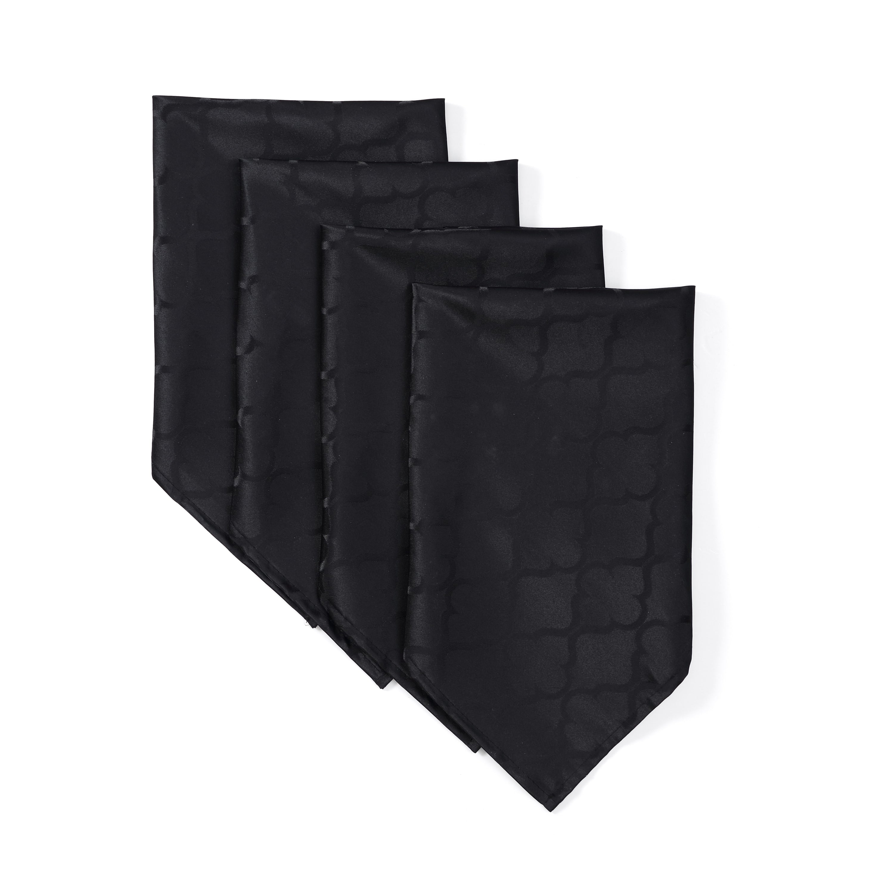 Modena Lattice Geometric Fabric Napkins - 4 Pack