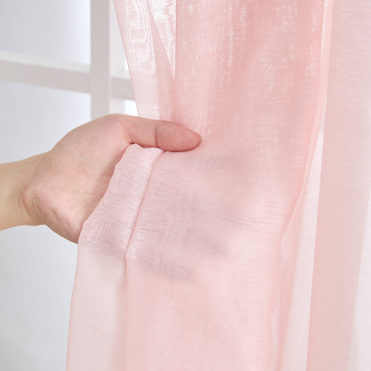 Victoria Semi-Sheer Grommet Curtain Panels