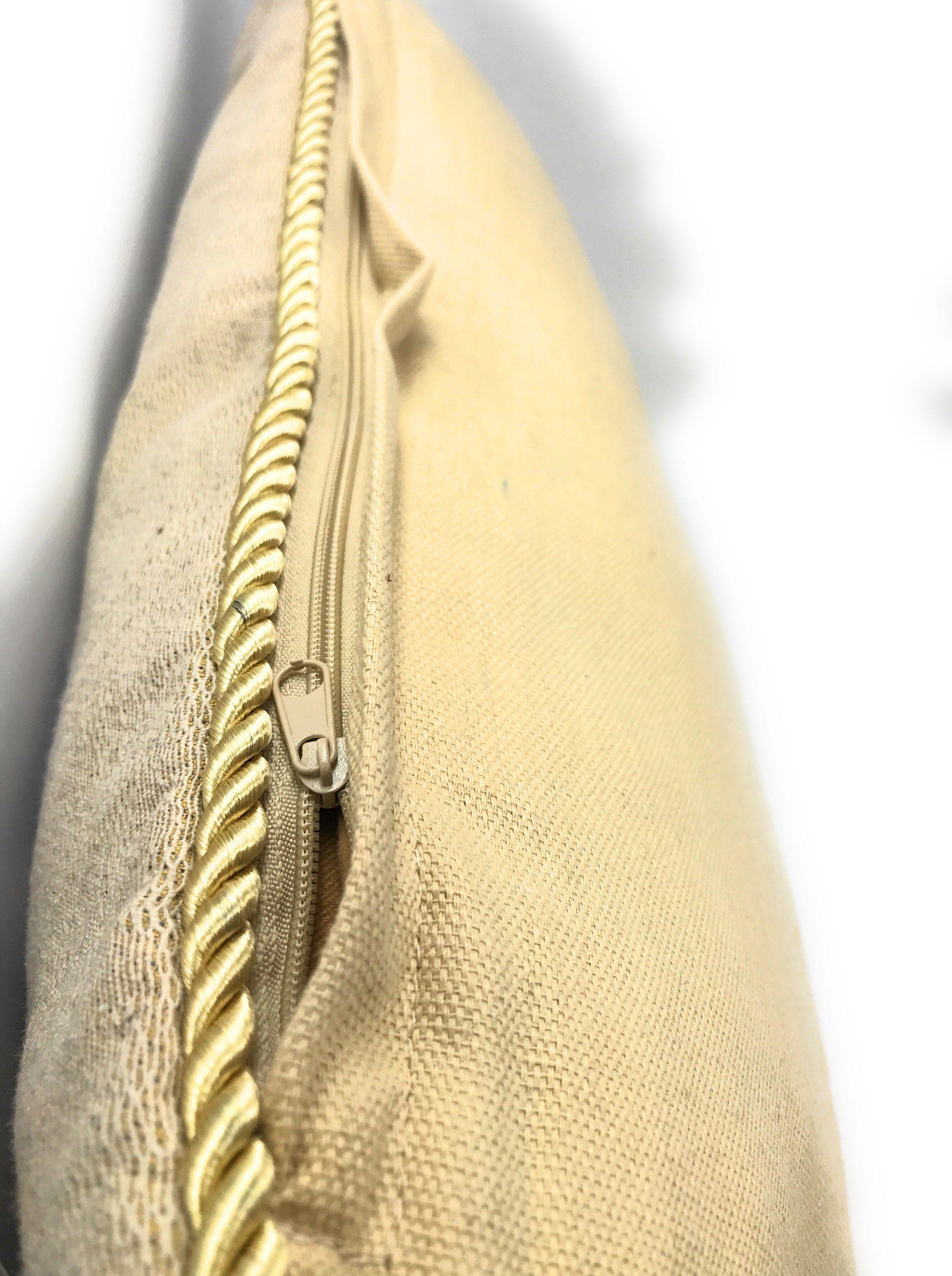 Apricot Fruit Elegant Accent Throw Pillow Cushion Cover - 1-Piece - 18"