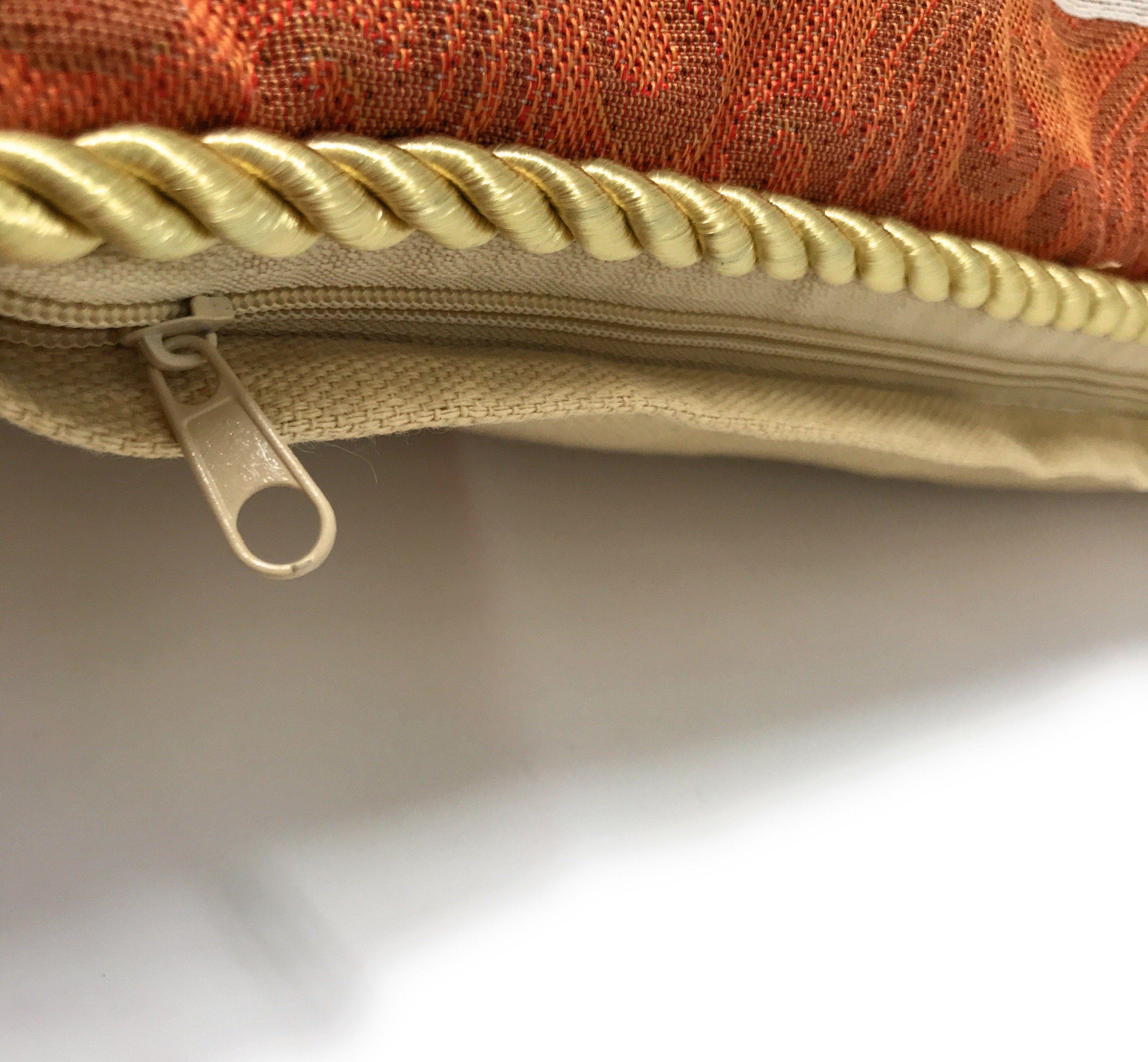 Set of 2-Pieces Postcard of Venice Tapestry Throw Pillow Covers w/ Inserts - 18" x 18"